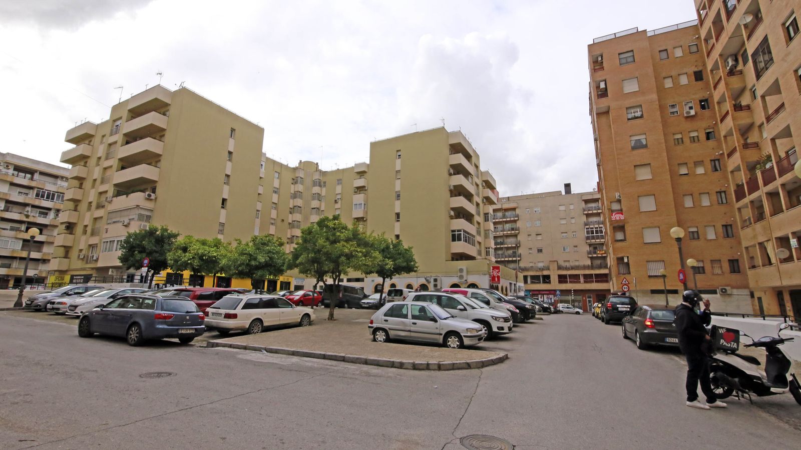 Imagen de la plaza Aníbal González, en Madre de Dios.