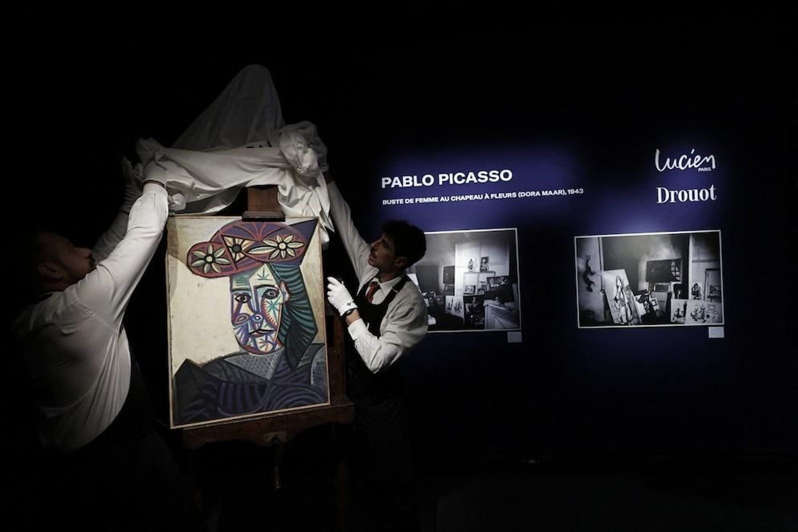 El cuadro vendido por 32 millones de euros cuando fue presentado al público