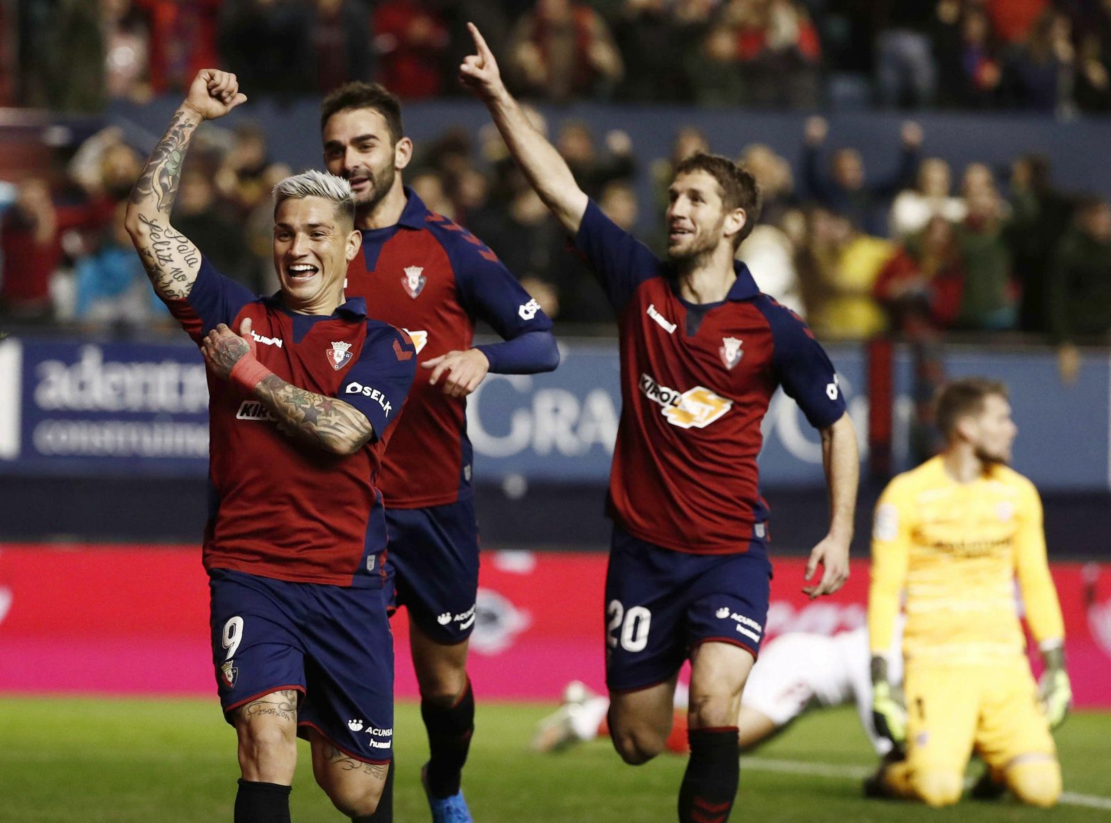 Las imágenes del Osasuna-Sevilla