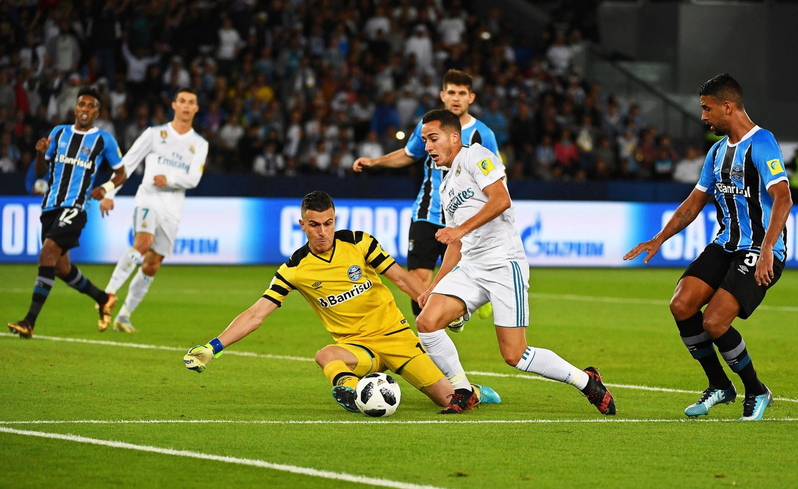 El Real Madrid-Gremio, en imágenes