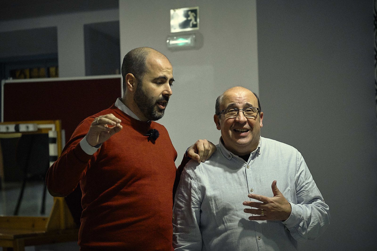 Luis Rivero y Nandi Migueles.