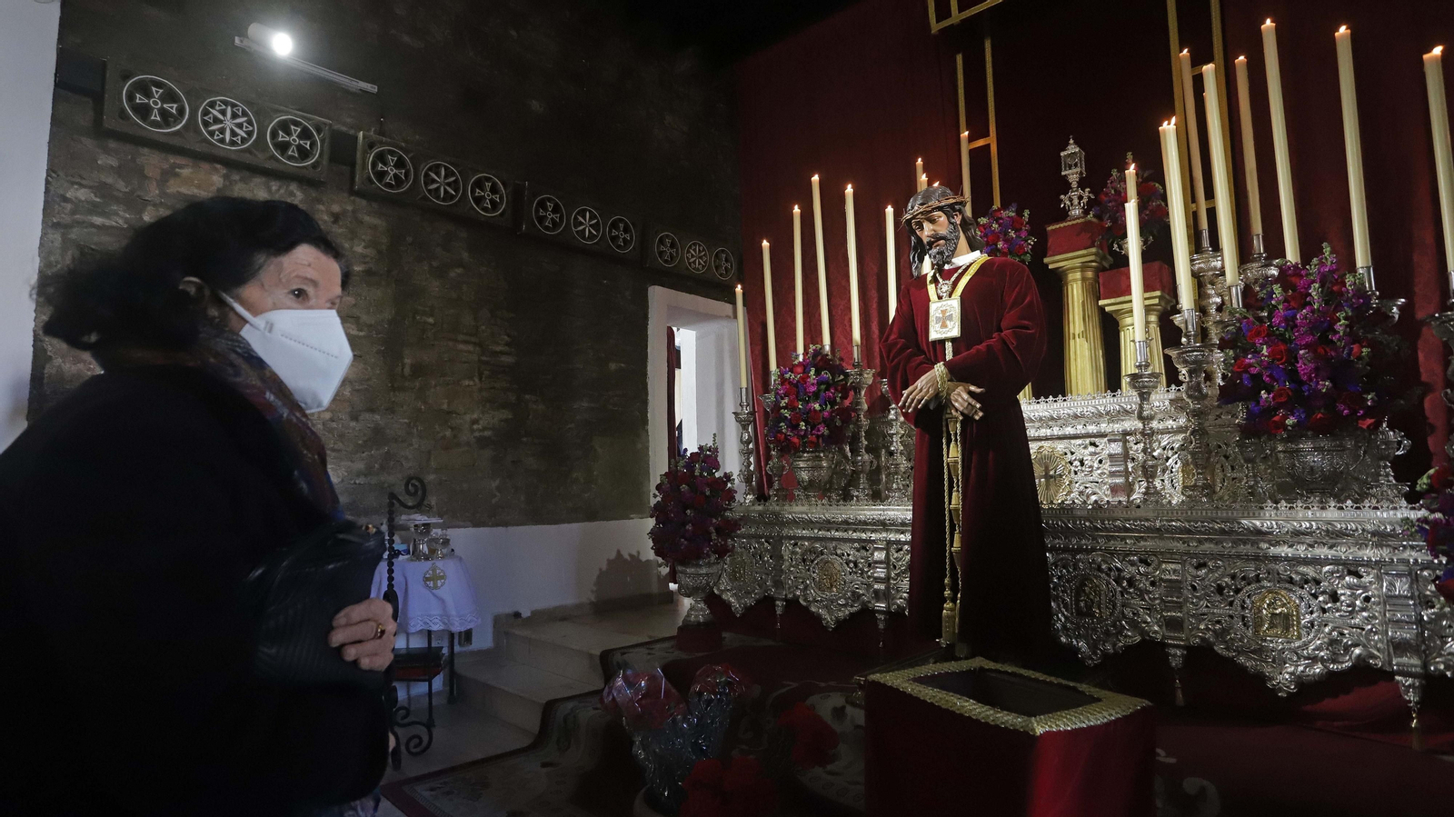 Fotos de la veneración al Cristo de Medinaceli en Algeciras
