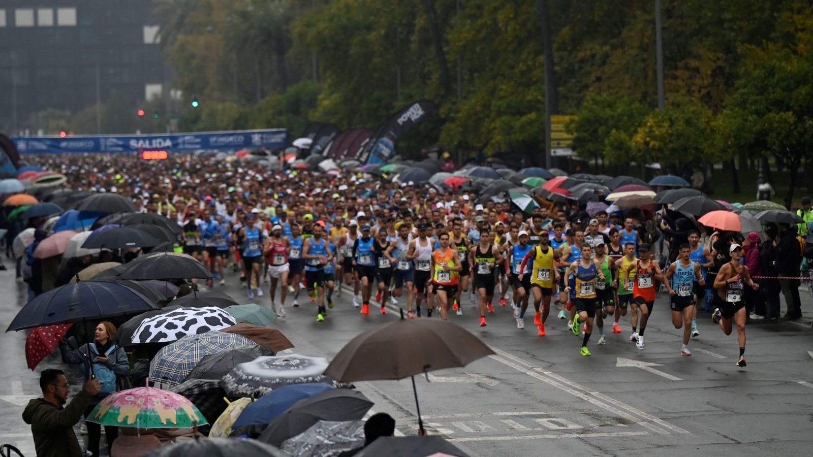 Salida de Media Maratón de Córdoba en su última edición, en 2025.