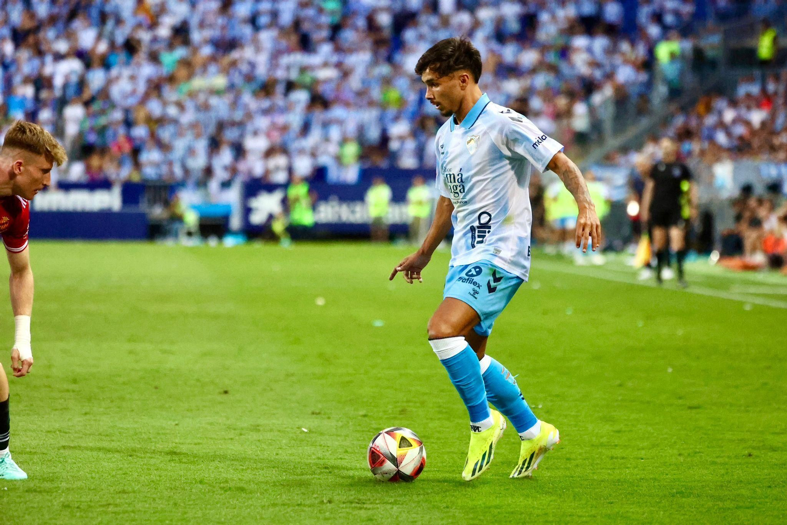 El Málaga CF-Nàstic, en fotos