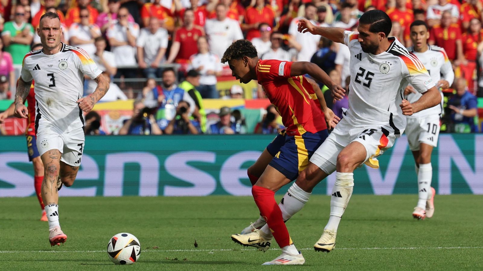 Las mejores fotos del España - Alemania