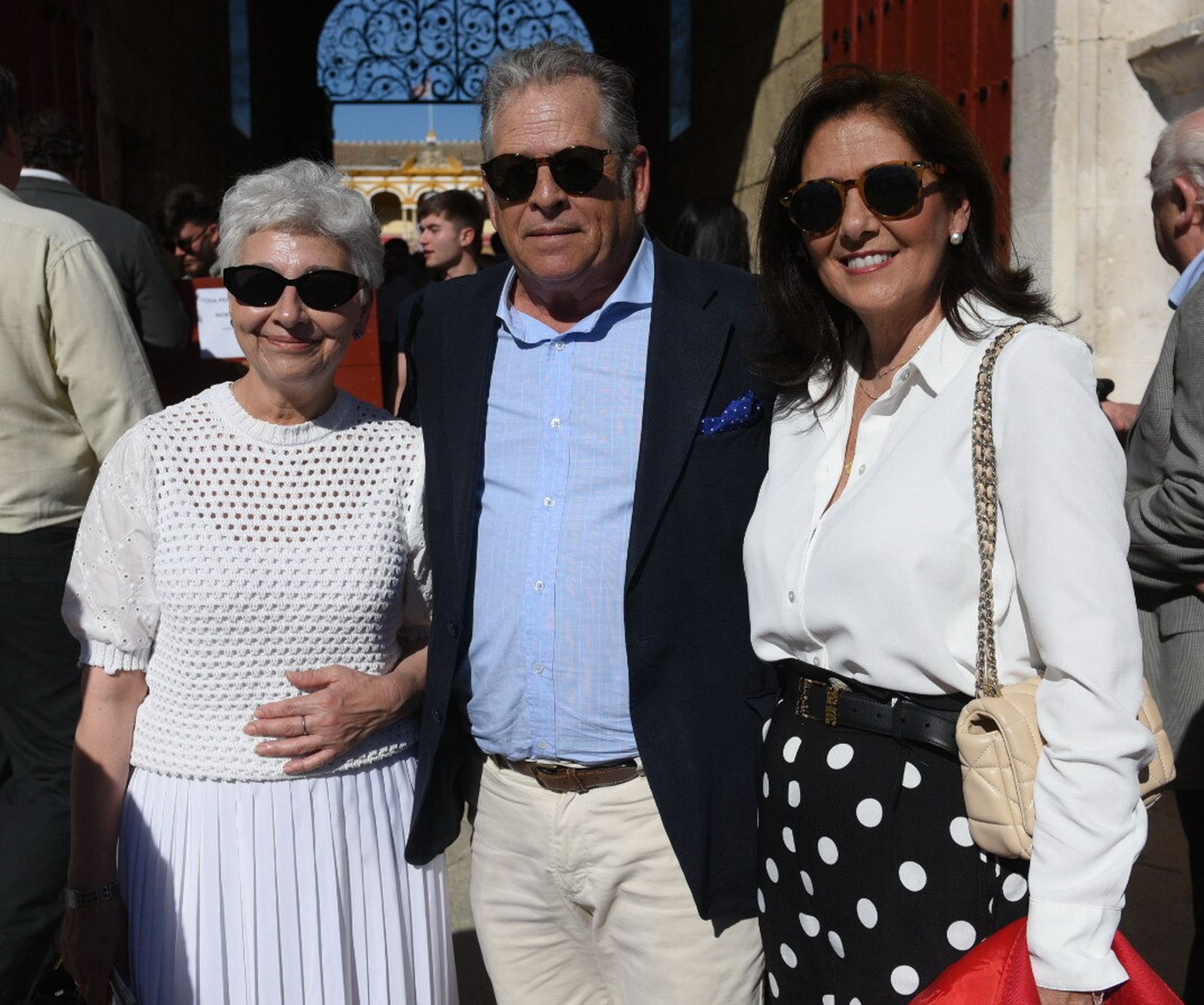 Mariló Sánchez, Manuel Liaño y Loli Ramírez