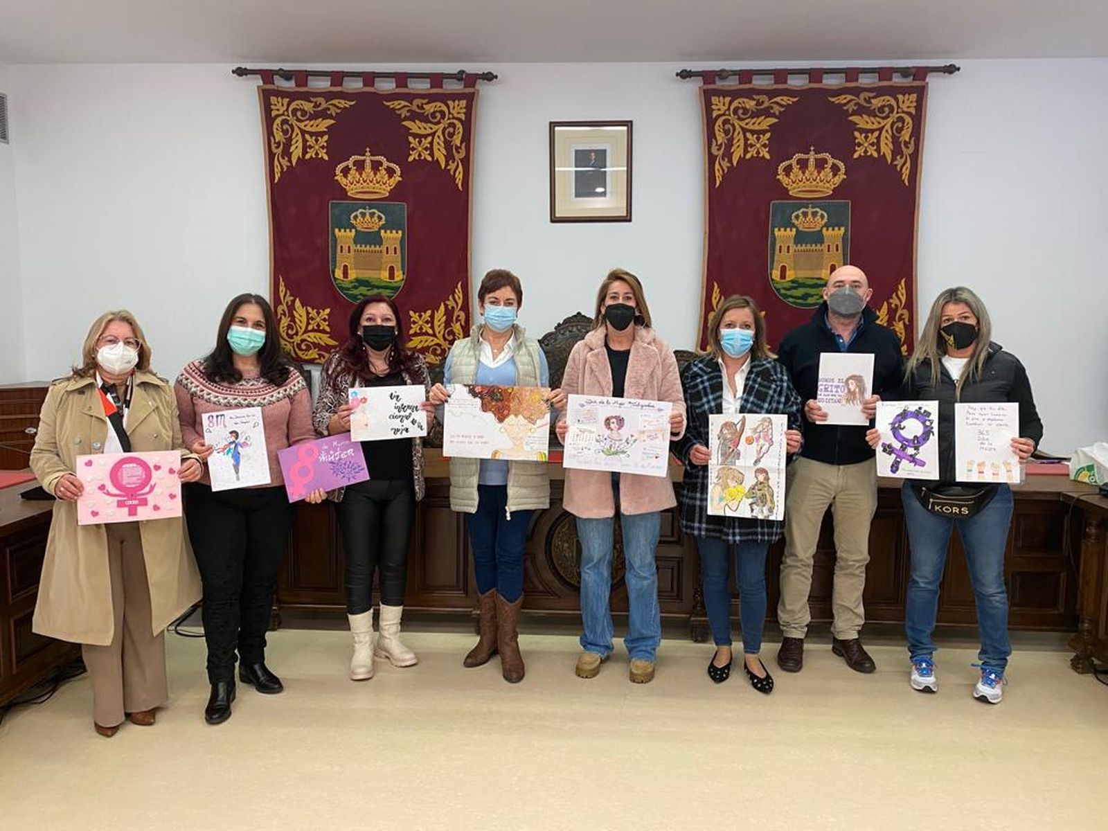 El jurado de los XV Premios a la Mujer Linense.