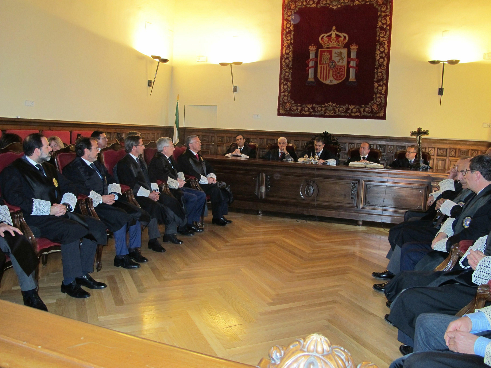 Gutiérrez Luna toma posesión como presidente de la sección de Apelación Penal del TSJA