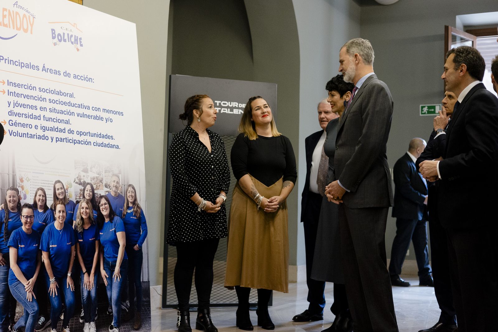 El rey Felipe VI visita Cádiz con motivo de la entrega del Premio Princesa de Girona Social 2024.