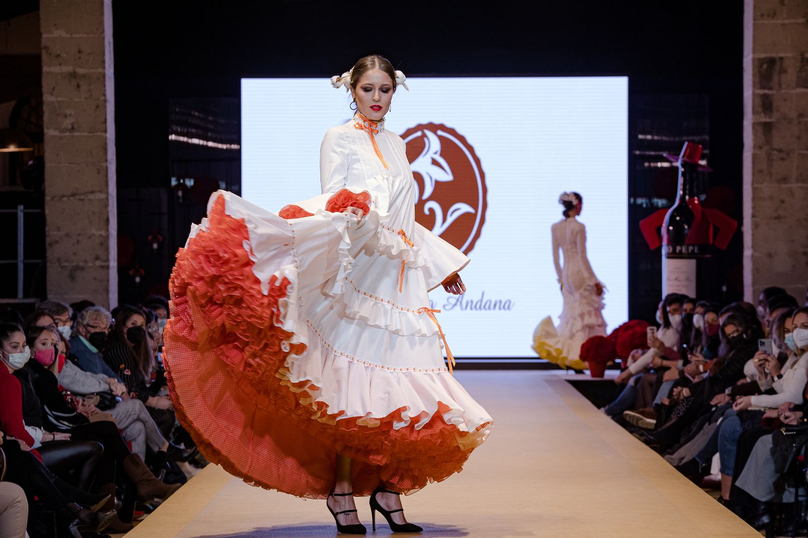 El desfile de Alejandro Andana en la Pasarela Flamenca Tío Pepe Jerez, todas las fotos