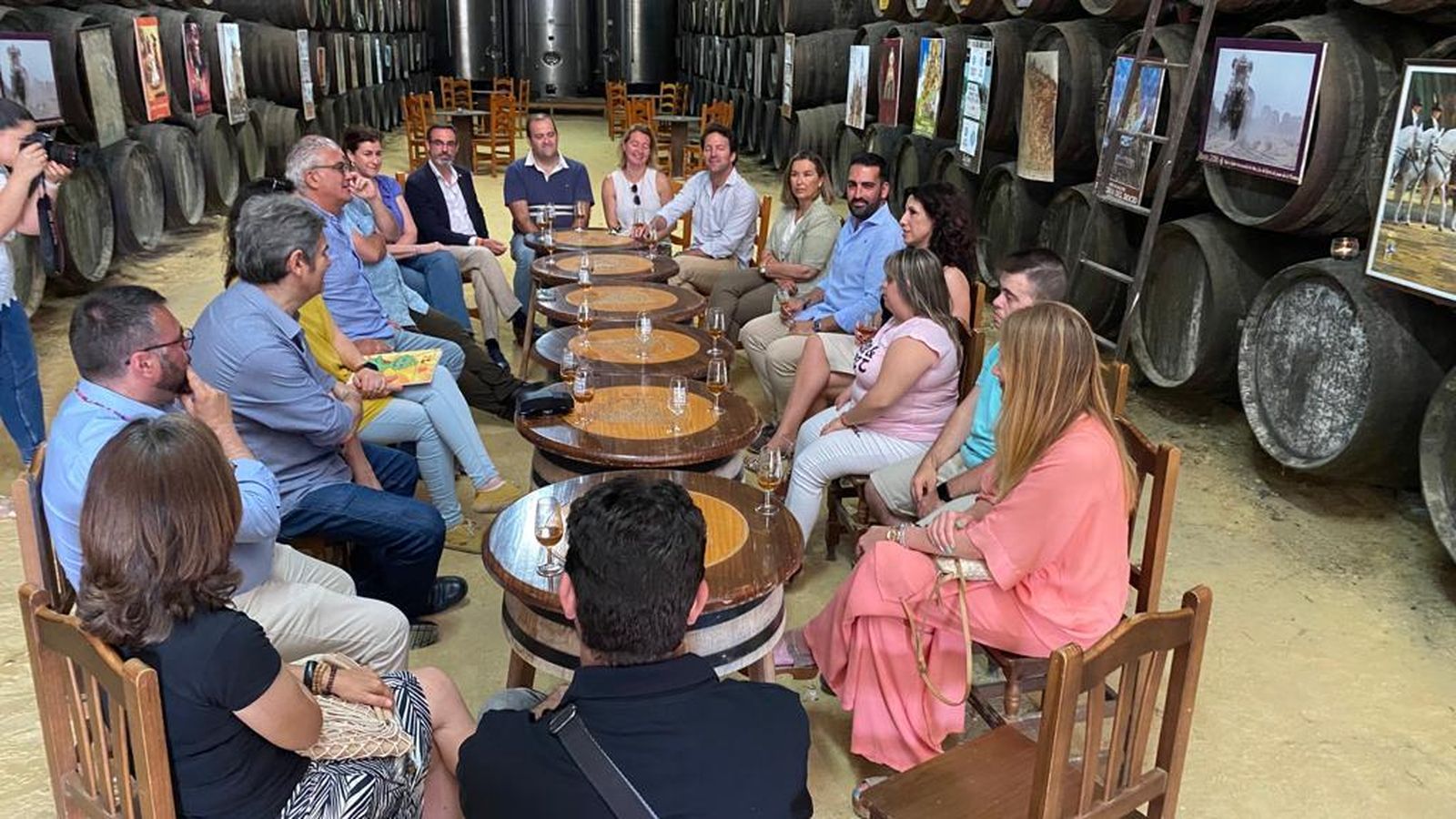 Rocío Ruiz, en las instalaciones de la Bodega Viña La Constancia.