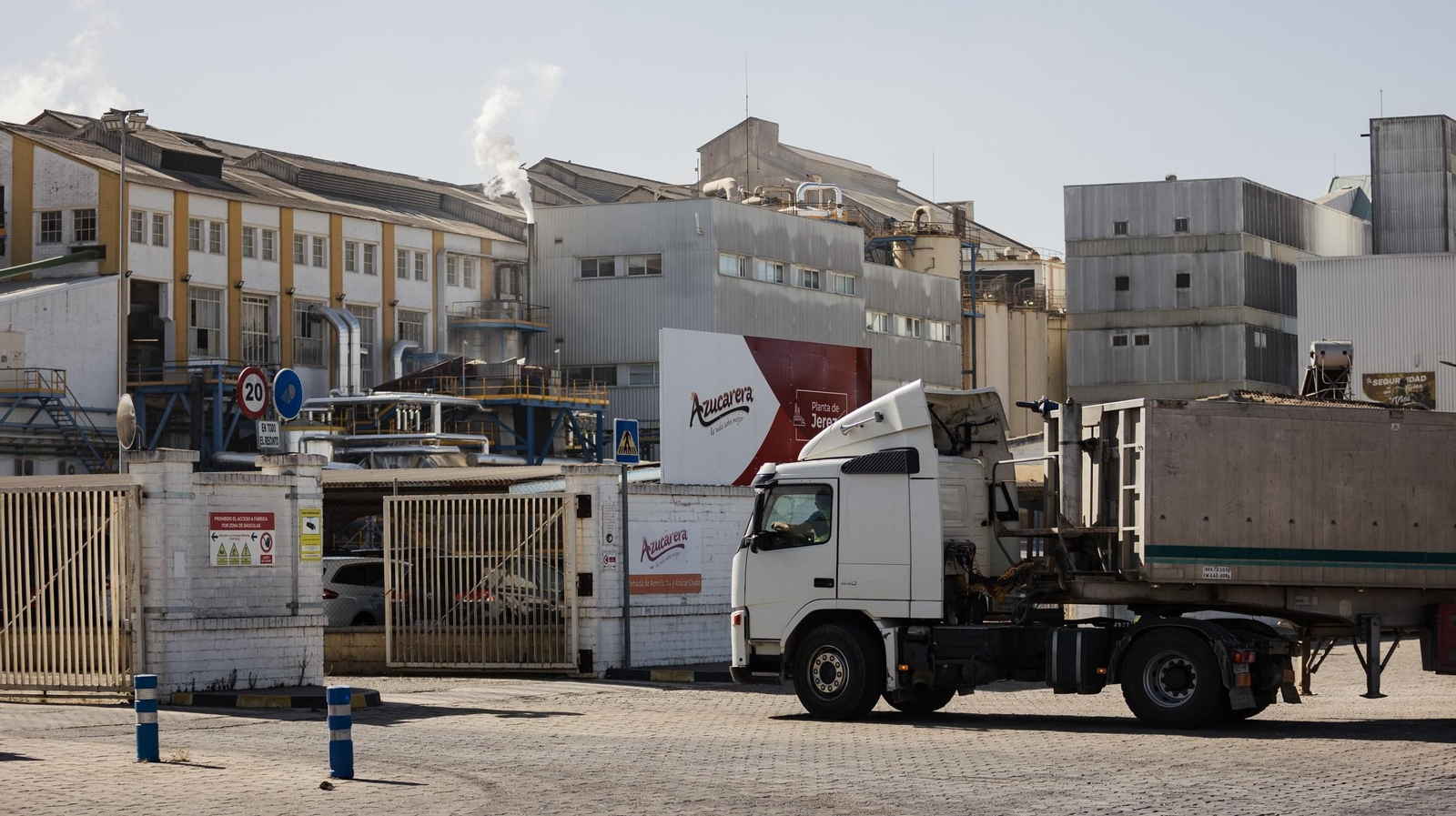 Imagen de archivo de la azucarera de Jerez de la Frontera Imagen de archivo de la azucarera de Jerez de la Frontera