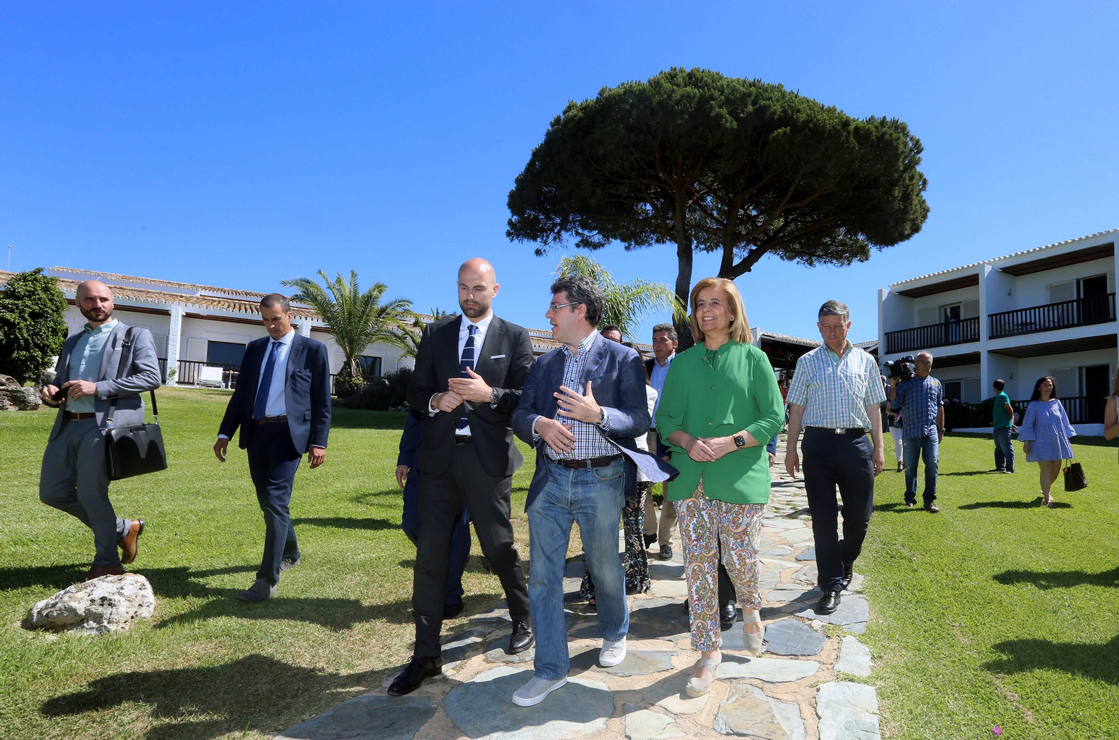 Reapertura del Parador de Mazagón tras el incendio