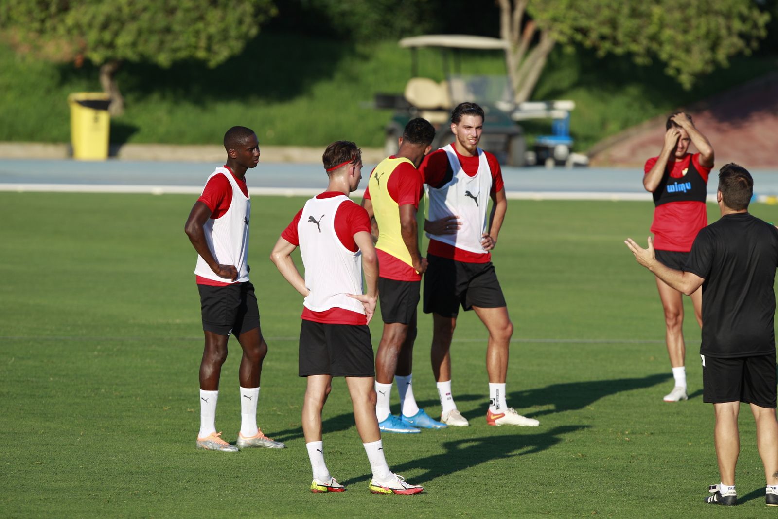 Imágenes del primer entramiento de la U.D. Almería en la Liga Santander, temporada 2022-2023