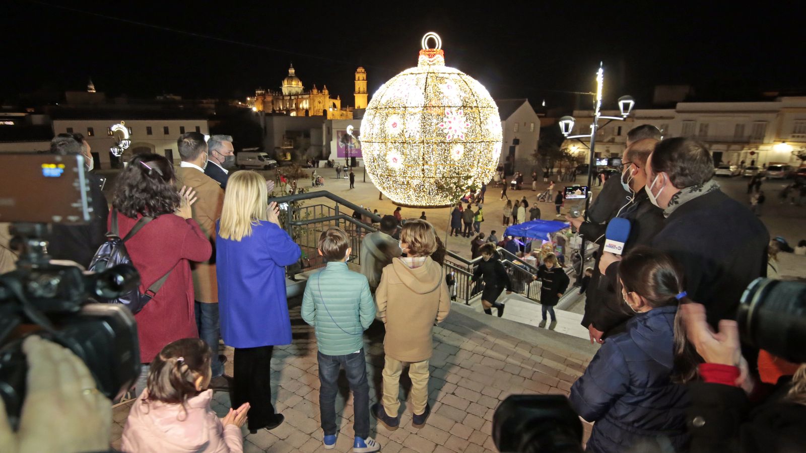 Jerez inaugura su alumbrado navideño