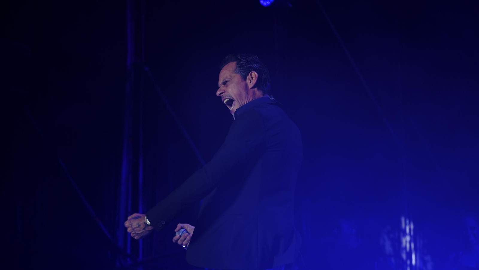 Concierto de Marc Anthony en Roquetas, en imágenes