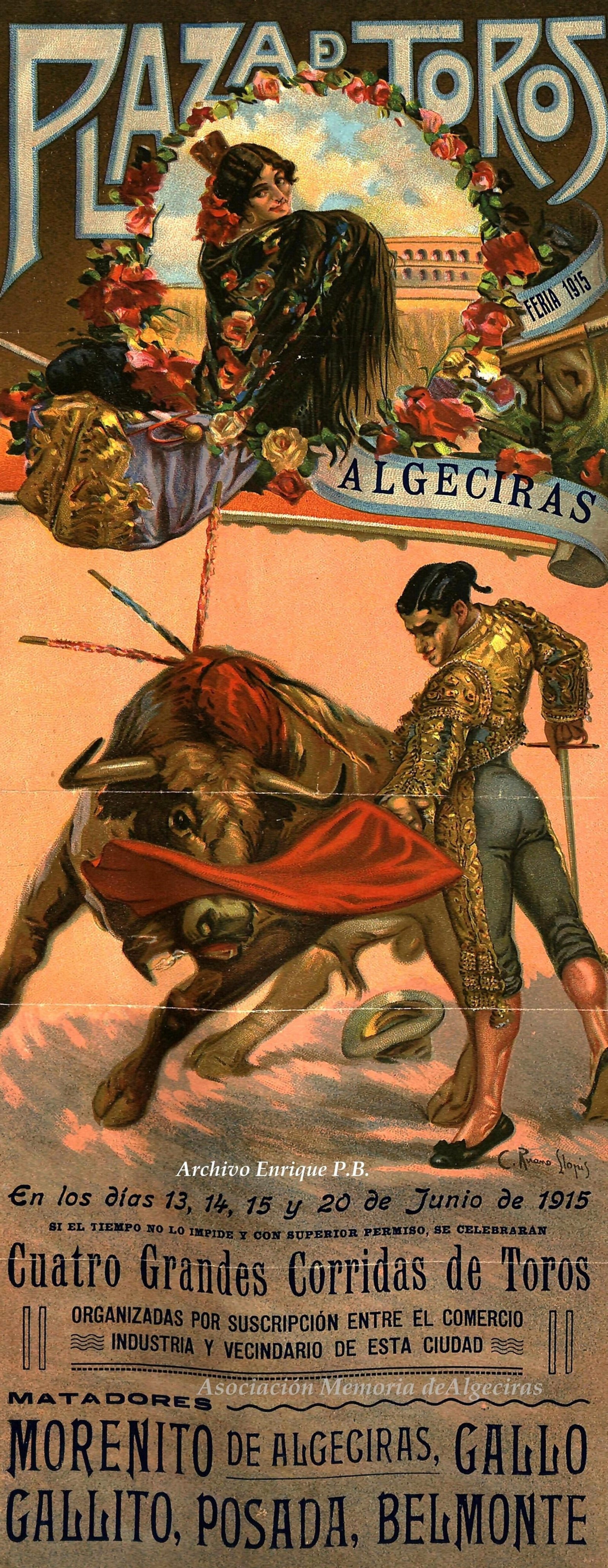 La exposición 'Los primeros 100 años de la Feria de Algeciras', en imágenes