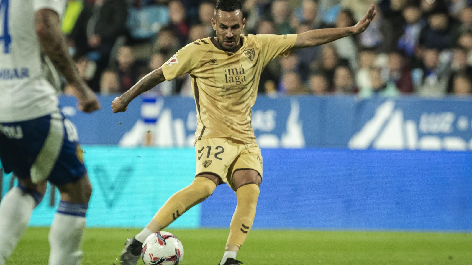 El Zaragoza-Málaga CF, en fotos