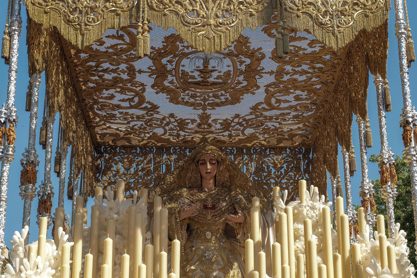 Traslado de la Virgen de la Salud de San Gonzalo a la Catedral para su coronación