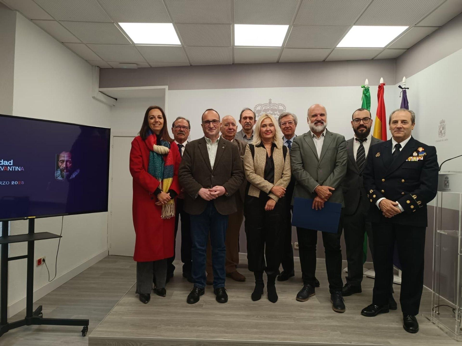 Presentación de la inclusión de Jaén en la Red Internacional de Ciudades Cervantinas.
