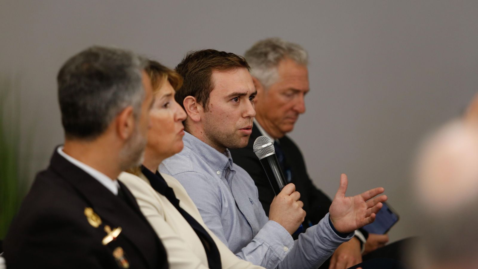 Fotos del Desayuno Coloquio de Europa Sur y el Propeller Club de Algeciras con Benito Núñez Quintanilla