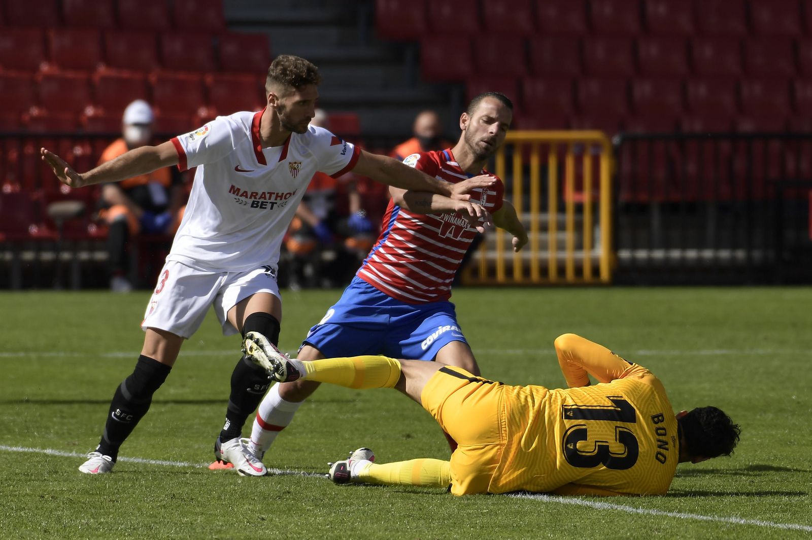 El Granada-Sevilla, en imágenes