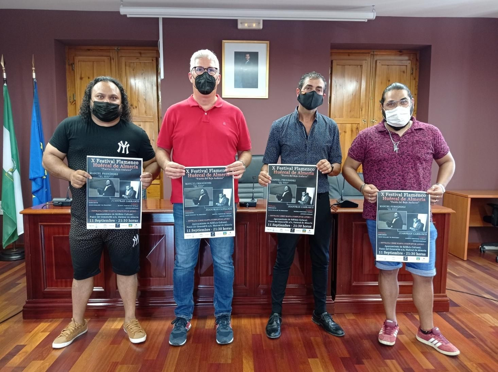 El Titi, Juanfran Carrasco, La Kuka y talleres en el Festival de Flamenco de Huércal