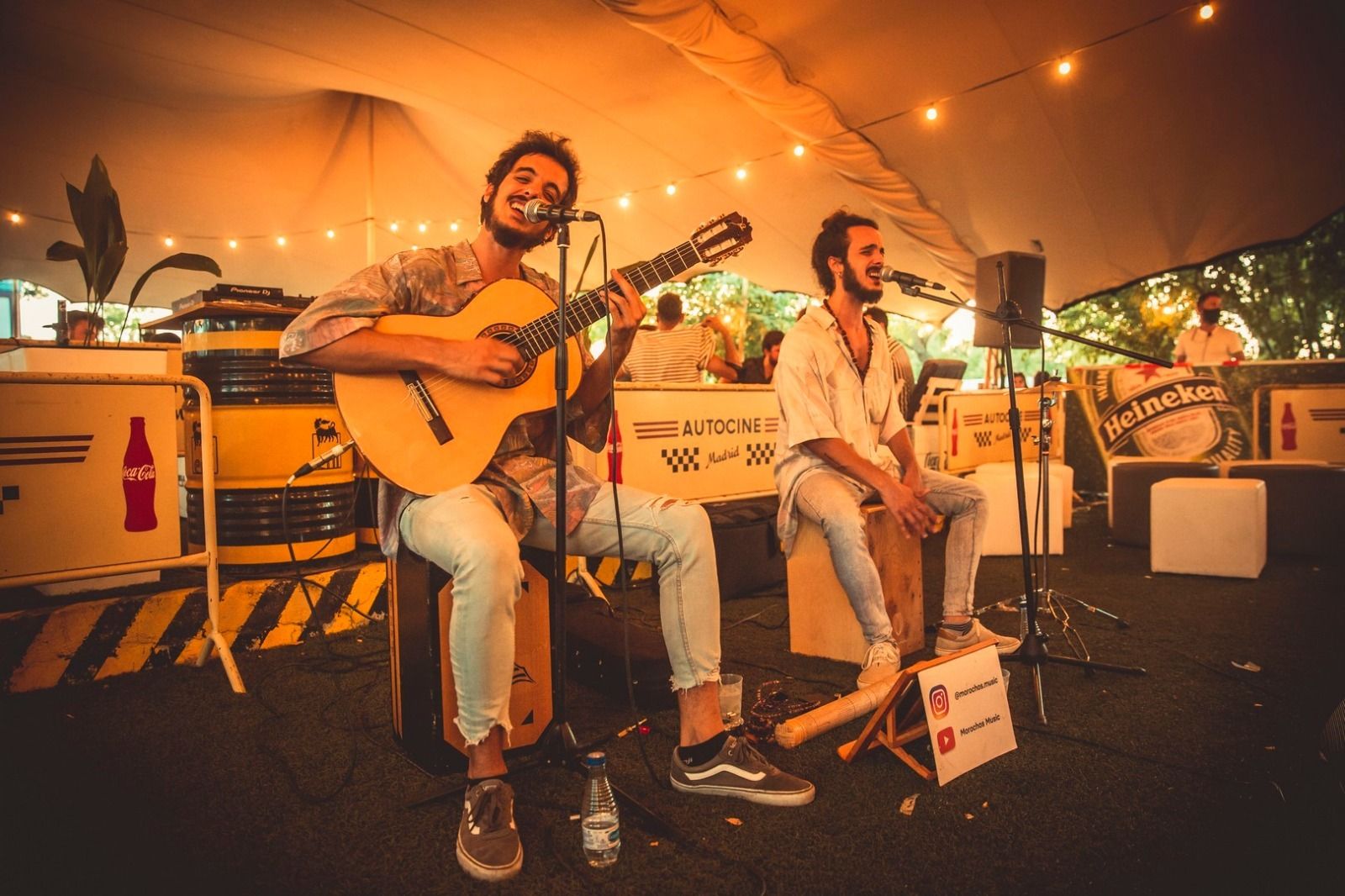 El autocine de Málaga amplía su oferta con el terraceo de los Rita's Night