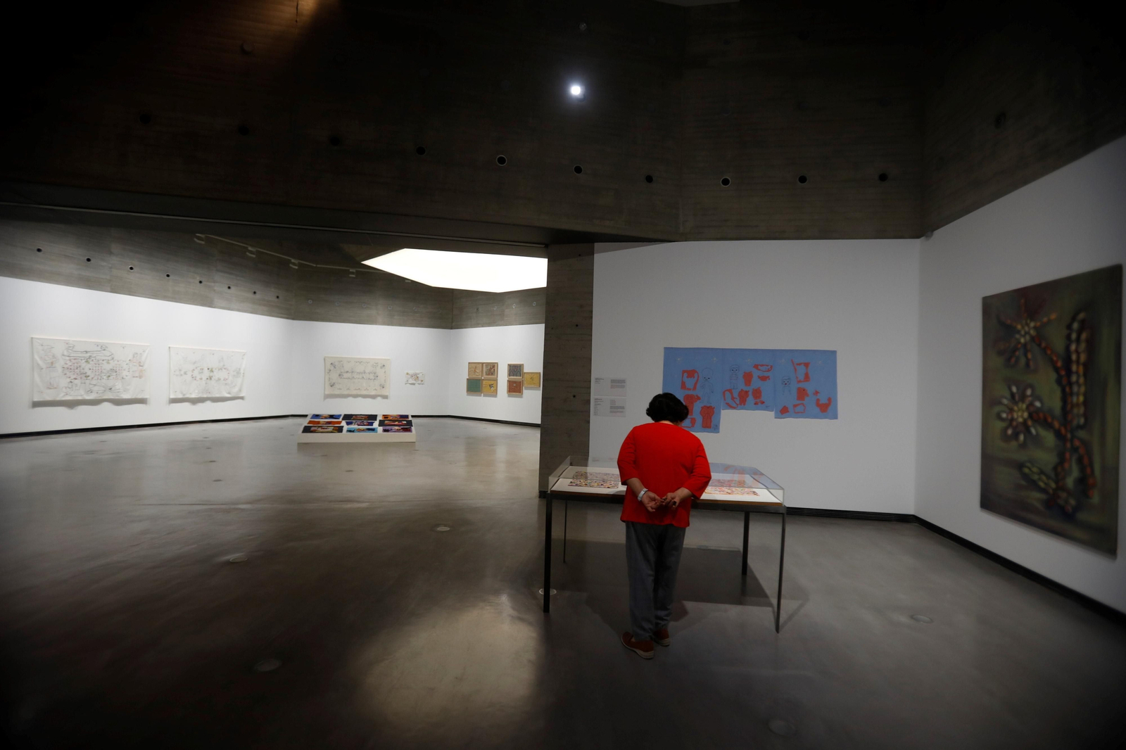 Las exposiciones 'Coser el río' y 'Naturaleza perturbada' en el C3A de Córdoba, en imágenes