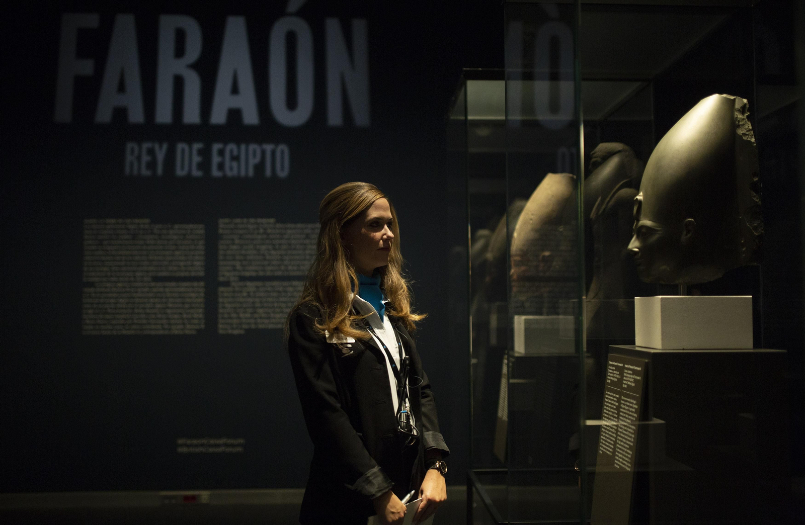 La exposición "Faraón. Rey de Egipto", en imágenes