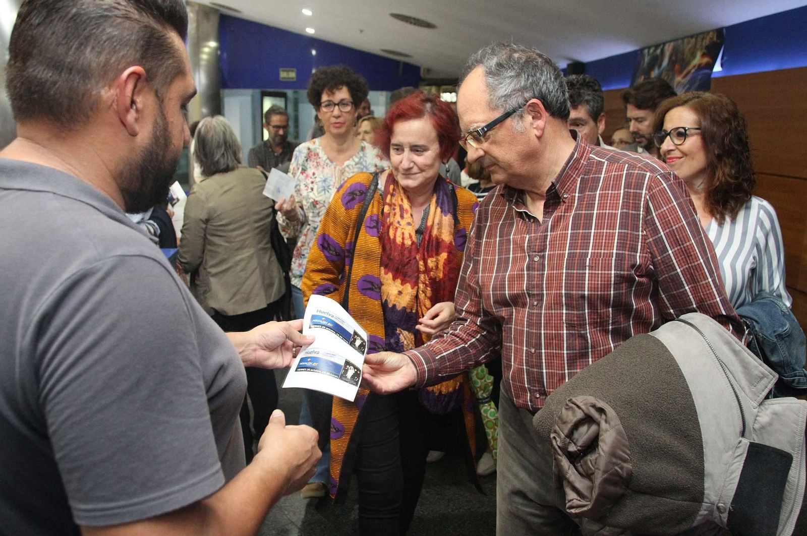 Imágenes de la proyección de la película Bernarda en CineBox Aqualon