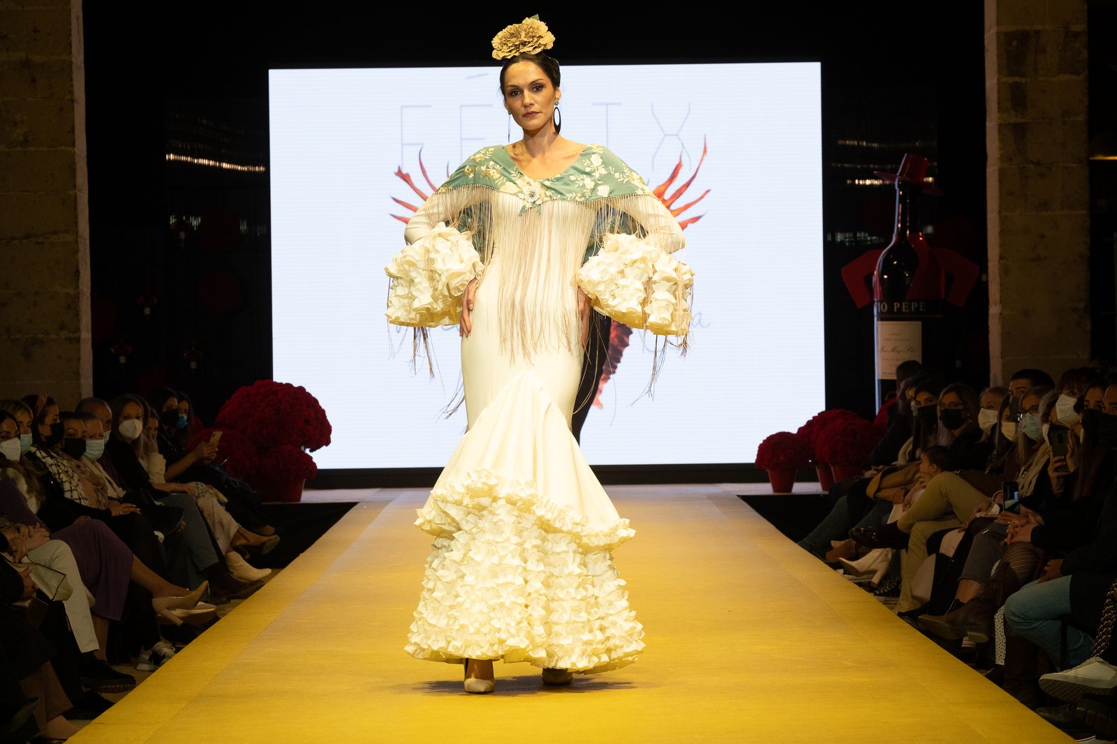 El desfile de Rocío Lama en la Pasarela Flamenca de Jerez, todas las fotos