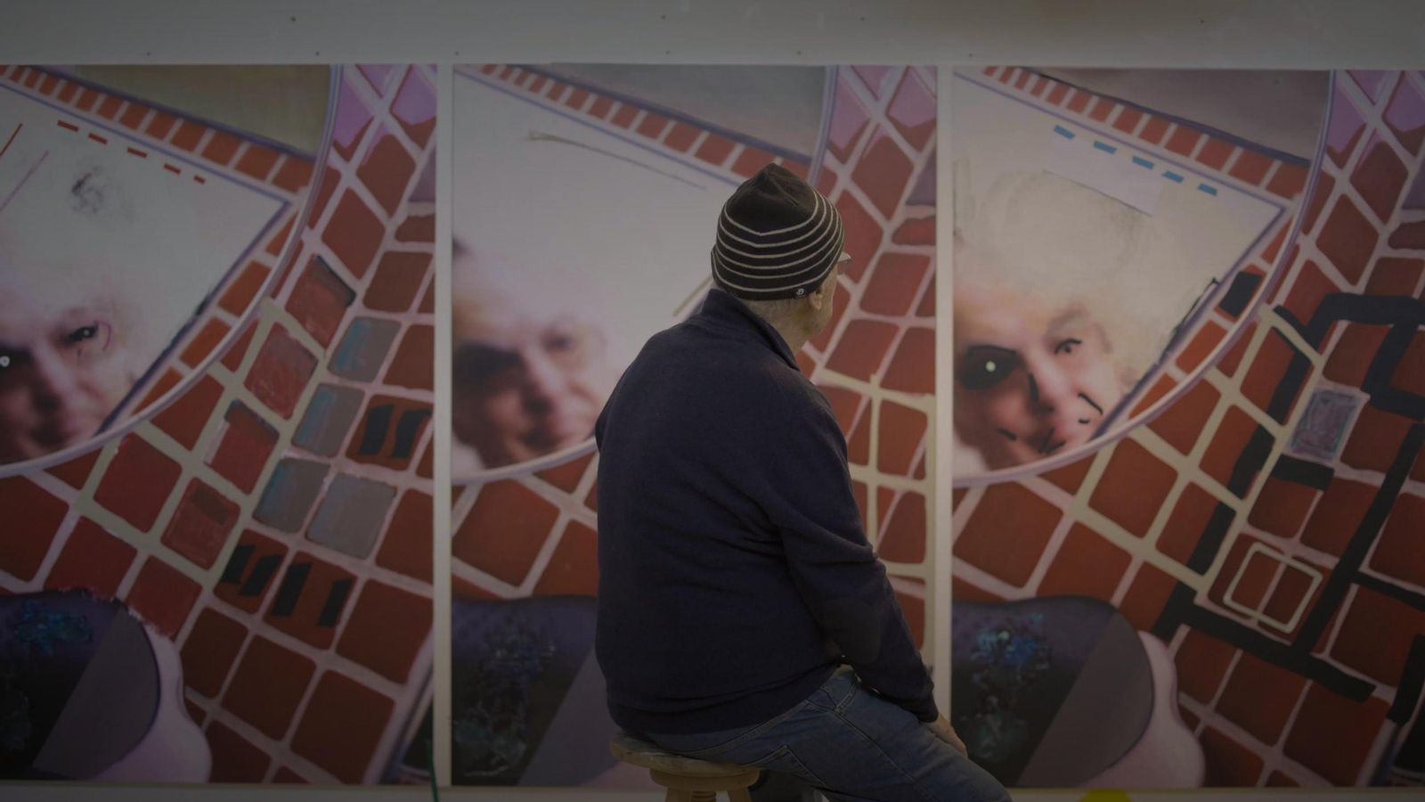 Luis Gordillo, en un fotograma del documental que dirigen Sema D’Acosta y Antonio García Jiménez.