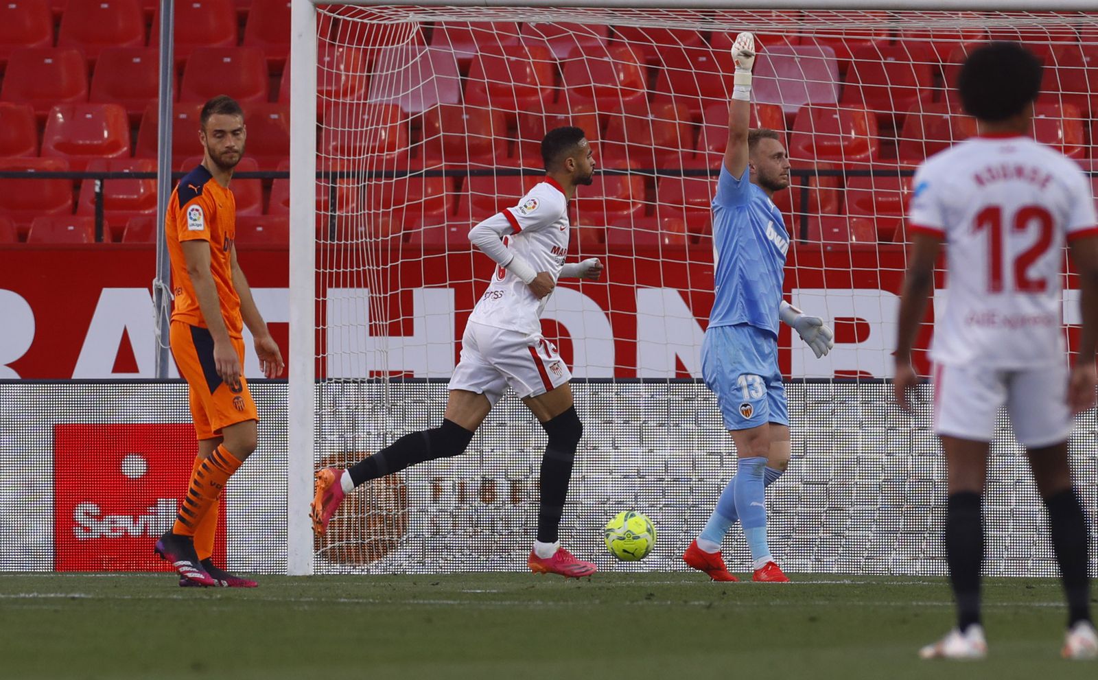 Las imágenes del Sevilla-Valencia