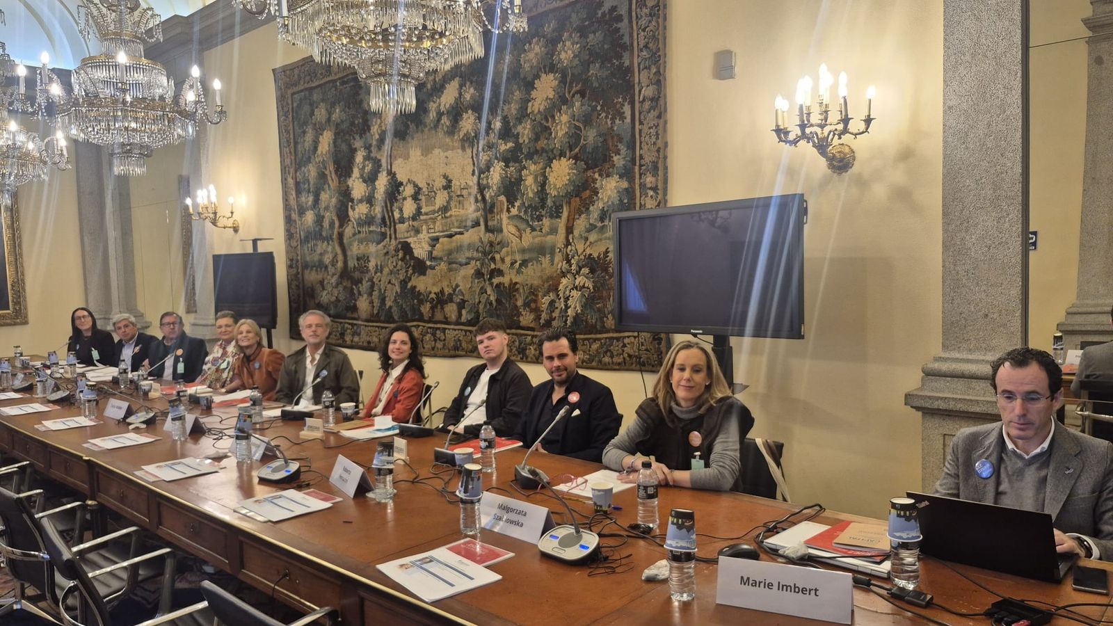 Jerez 2031, antes de que entrase el jurado.