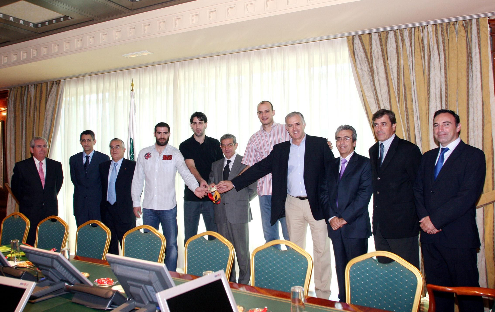 Francisco de Paula Molina, en su etapa al frente del Unicaja
