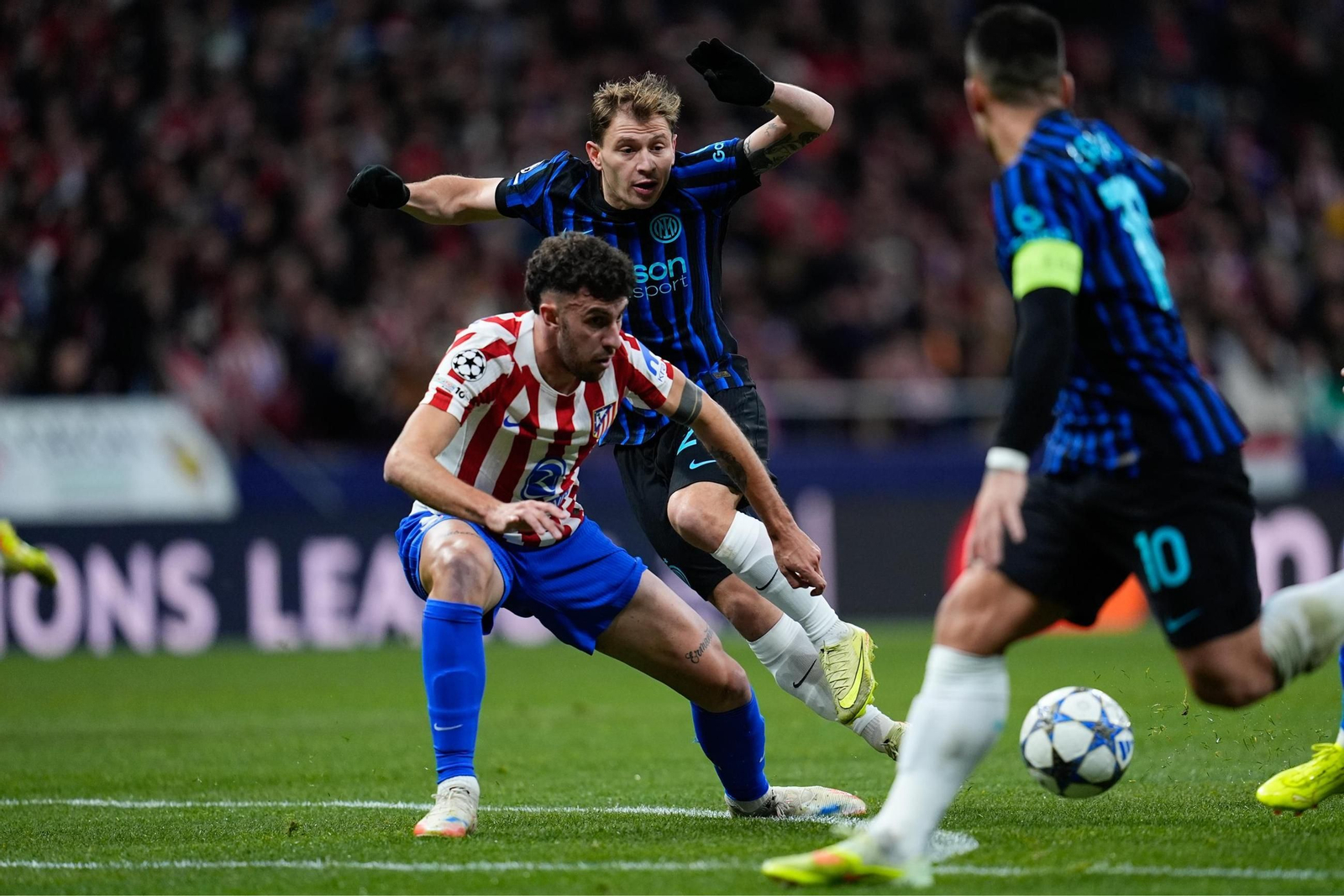 Las fotos del Atlético de Madrid-Inter
