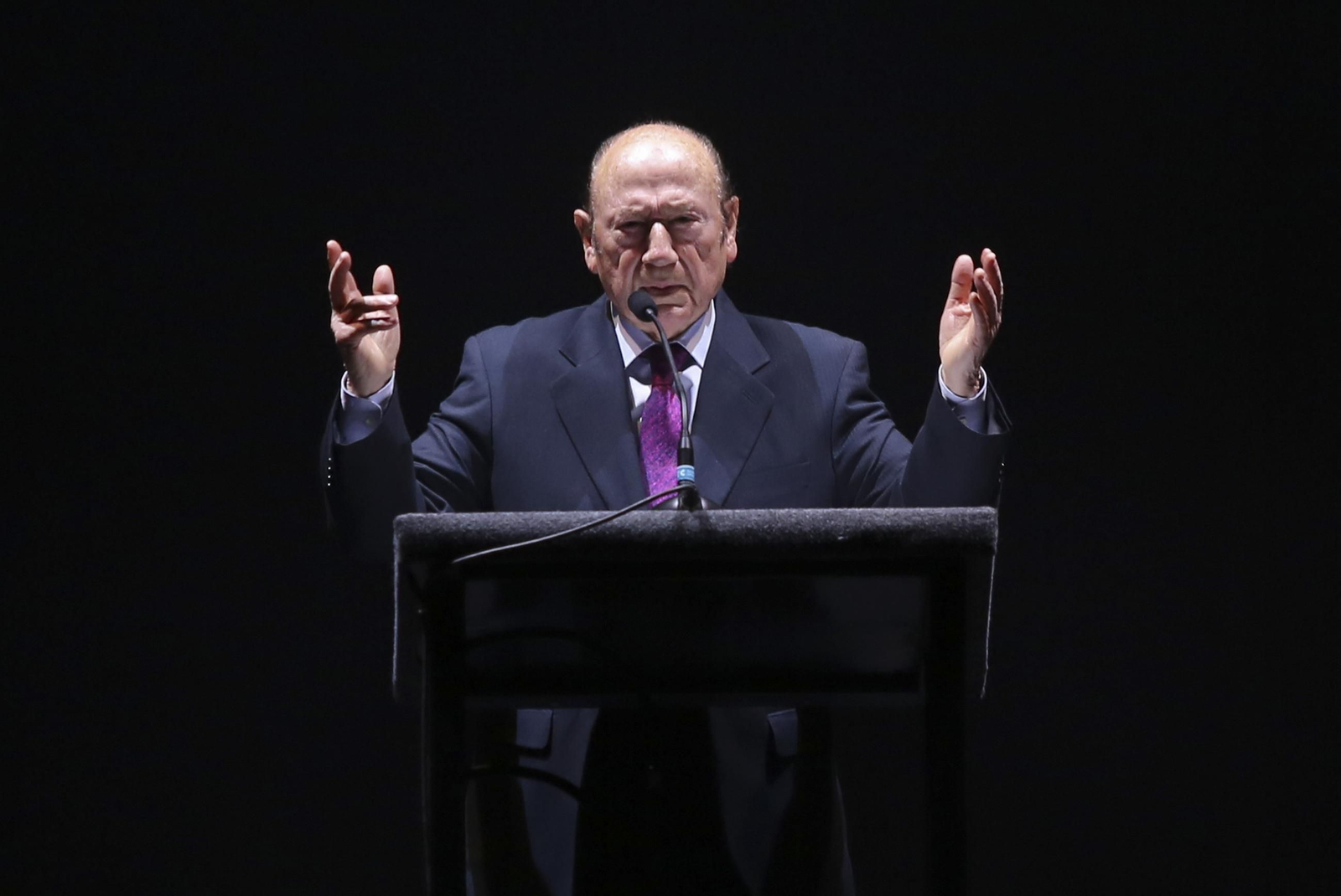 Fosforito en la Bienal de Flamenco de Málaga de 2019.