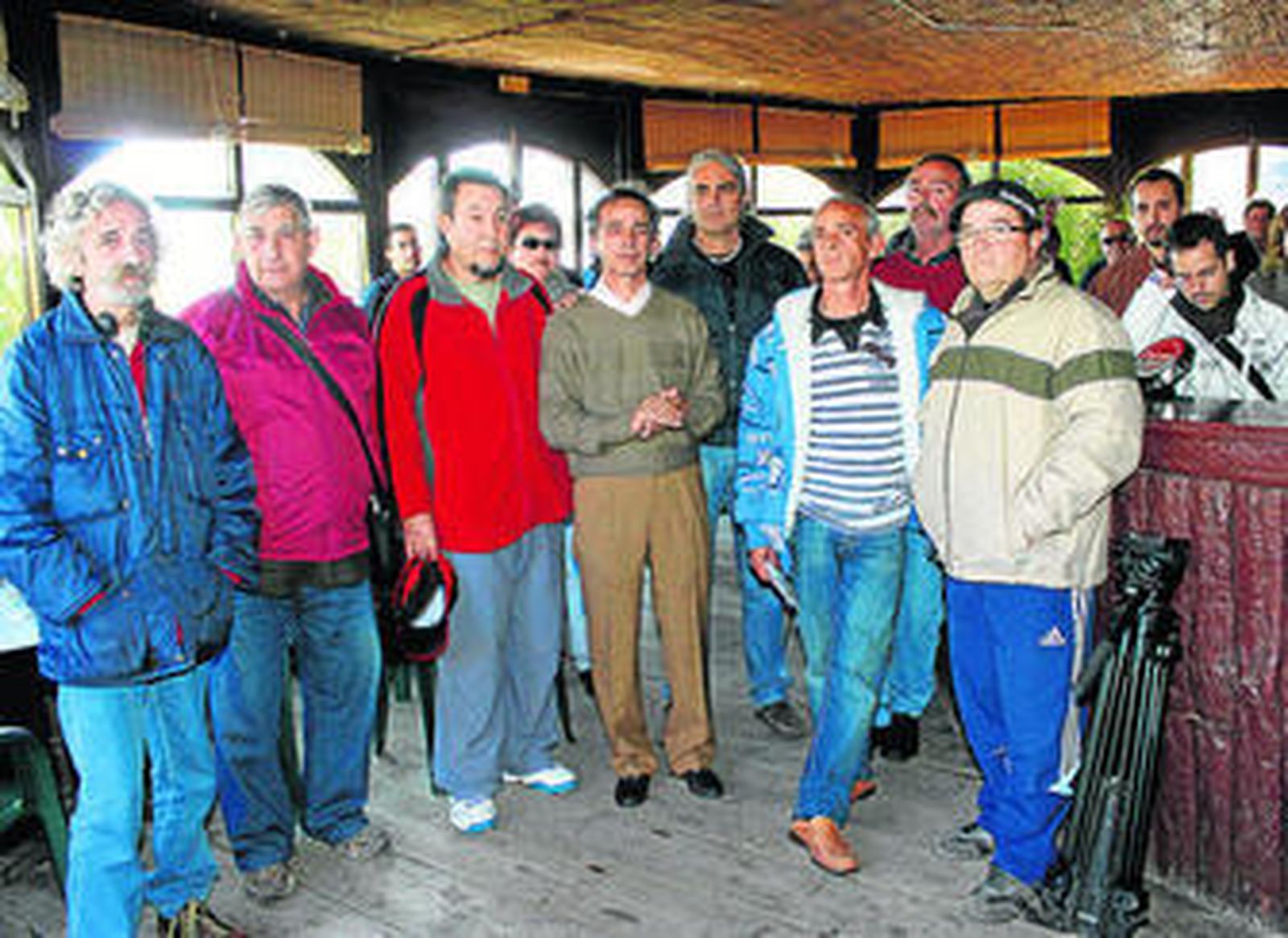 Familiares, ecologistas y gente del mundo del Carnaval apoyaron a Pedrito García.