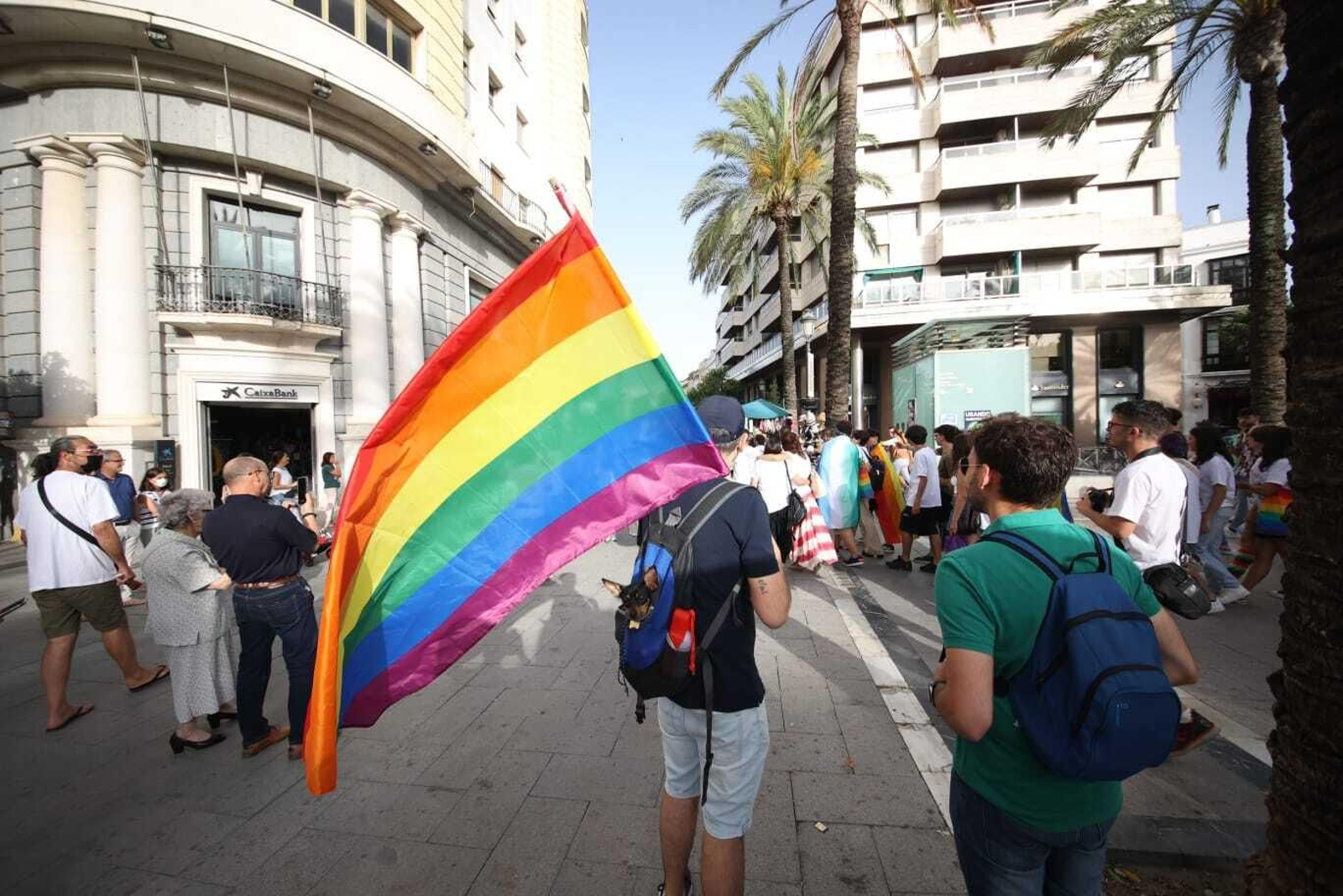 Manifestación por el Orgullo LGTBIQA+ en Jerez