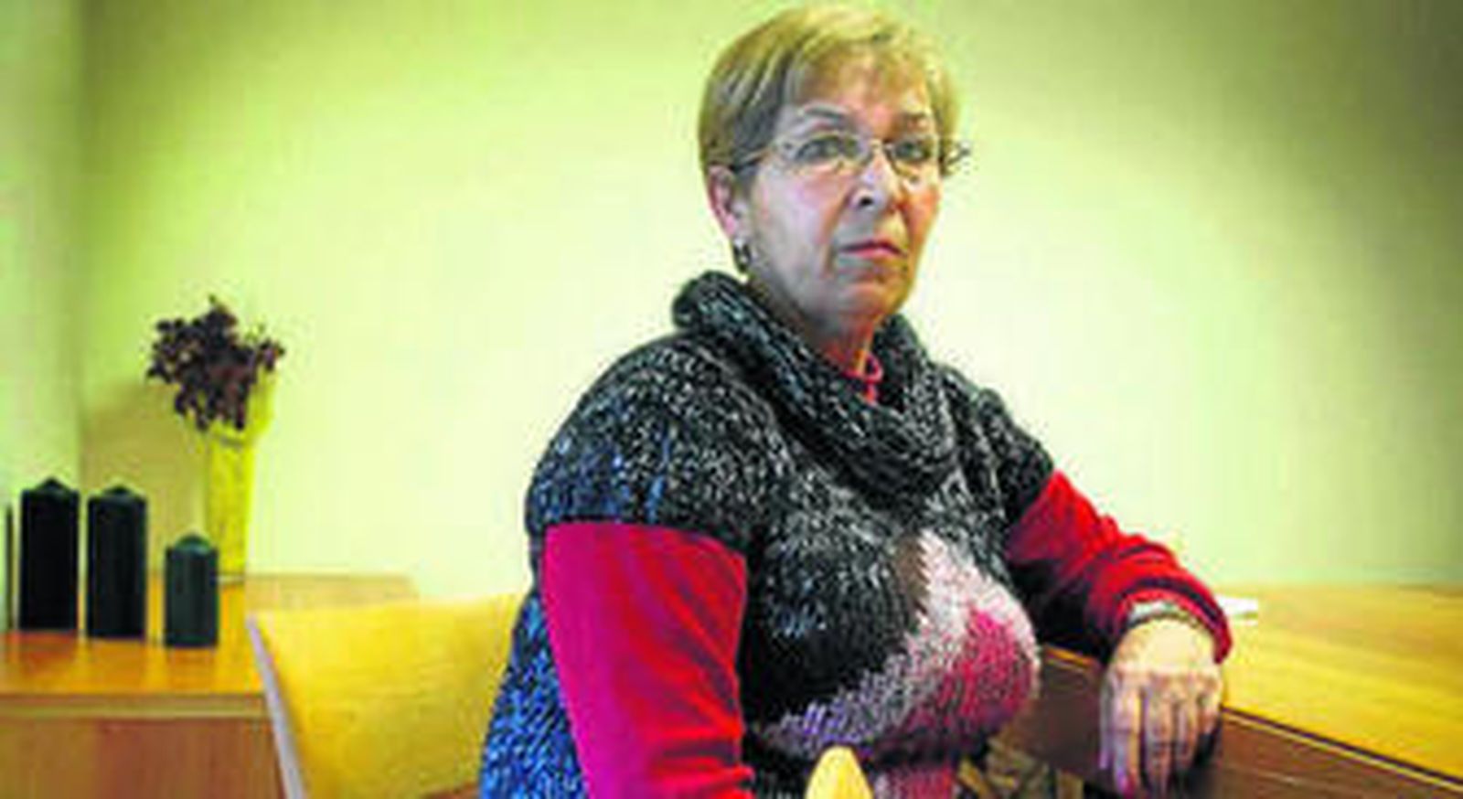 La denunciante Joaquina Romero.