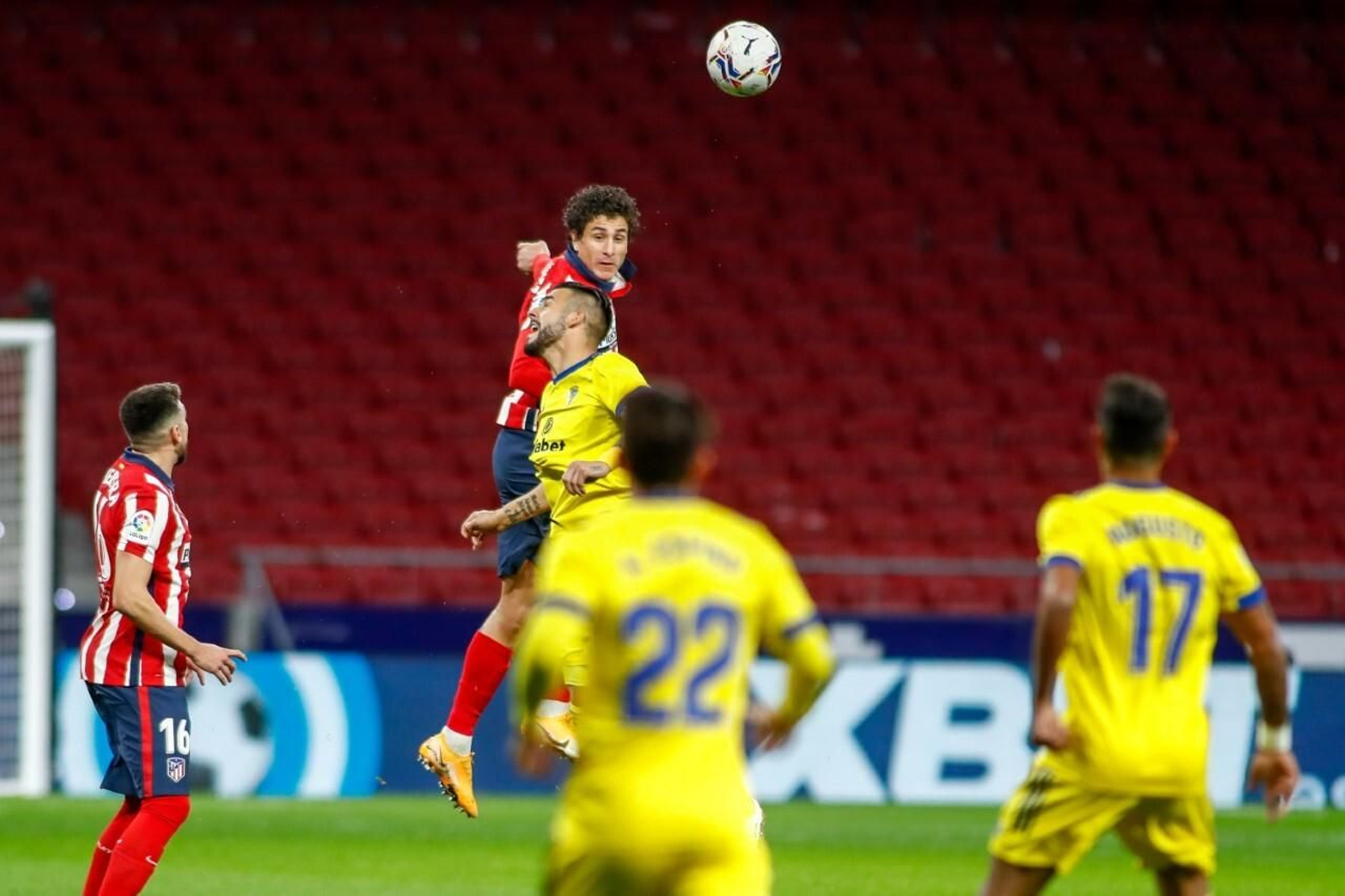 Las imágenes del Atlético de Madrid-Cádiz