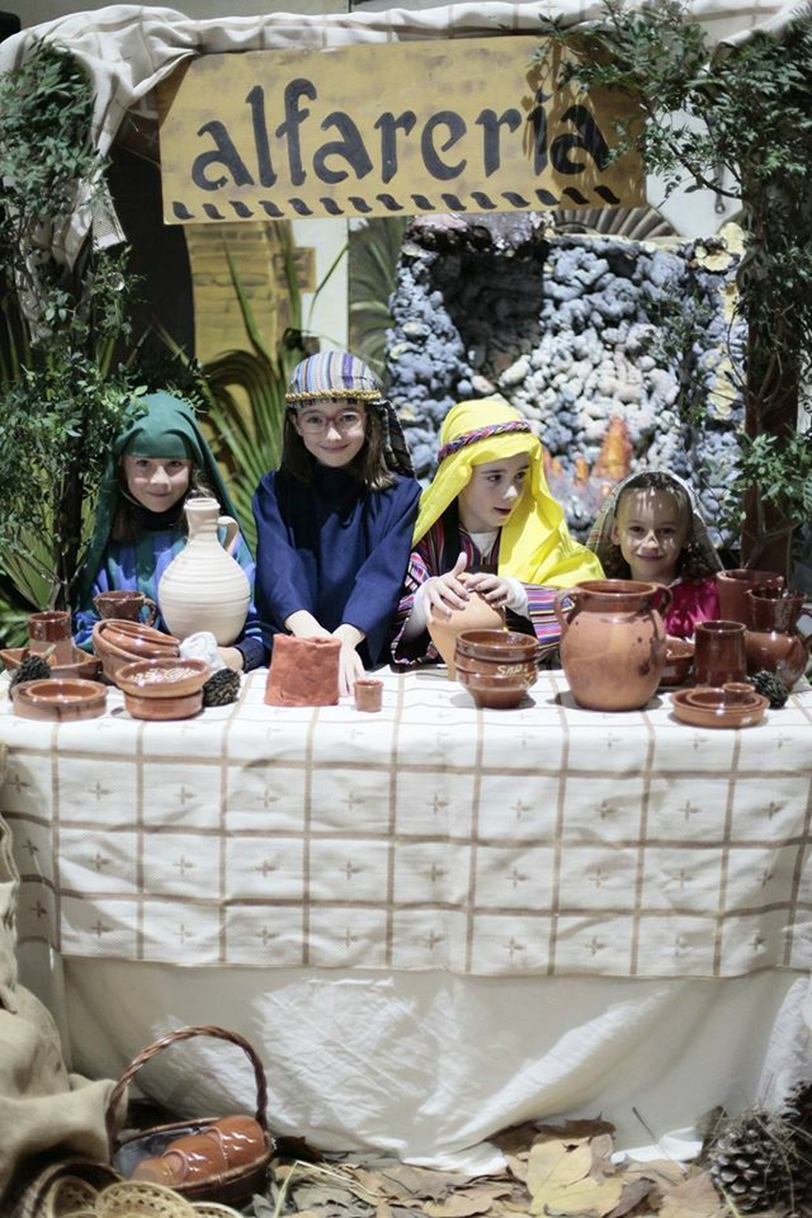 Belén Viviente en el LAUDE Altillo School