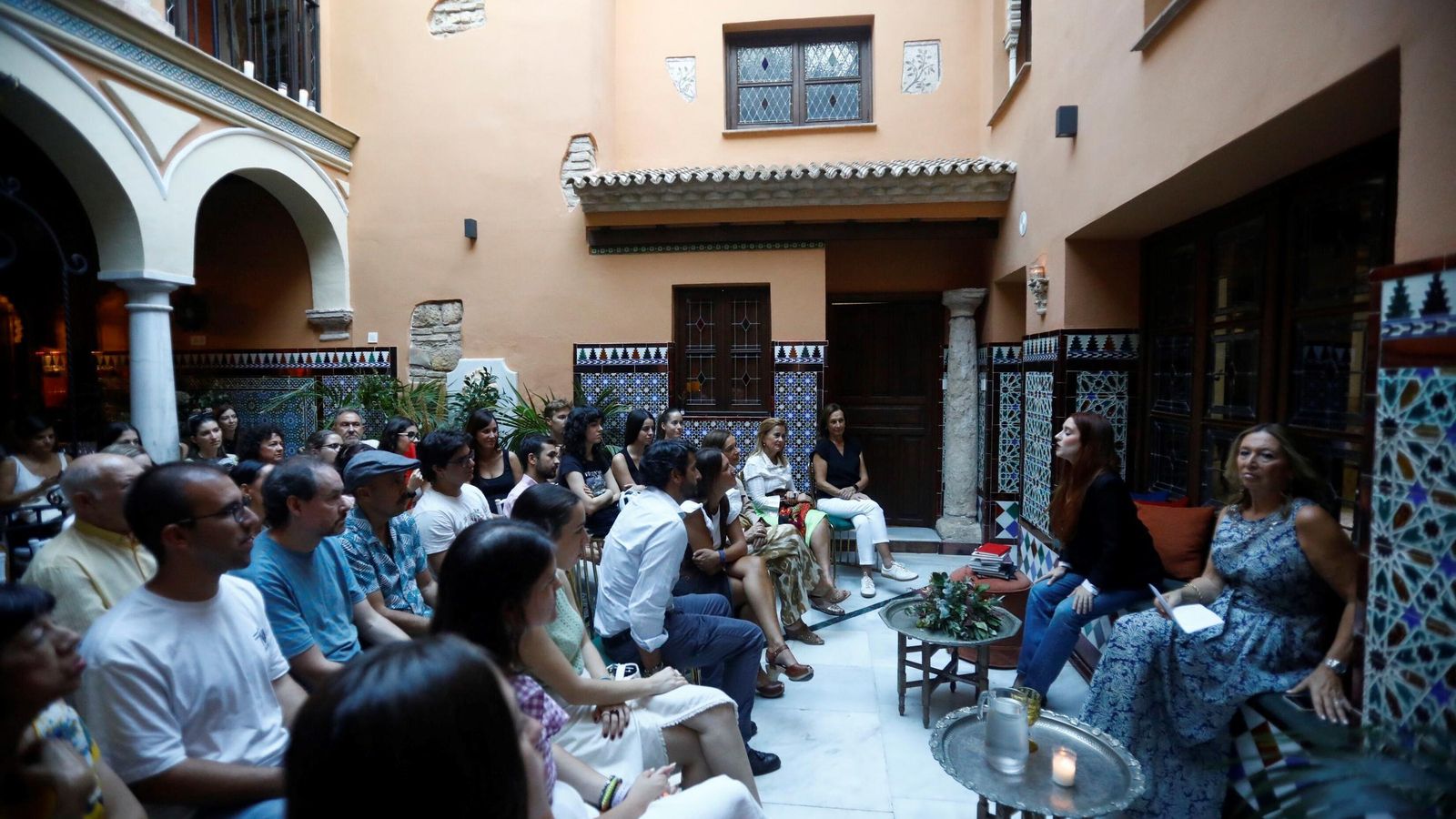 Un momento del recital.