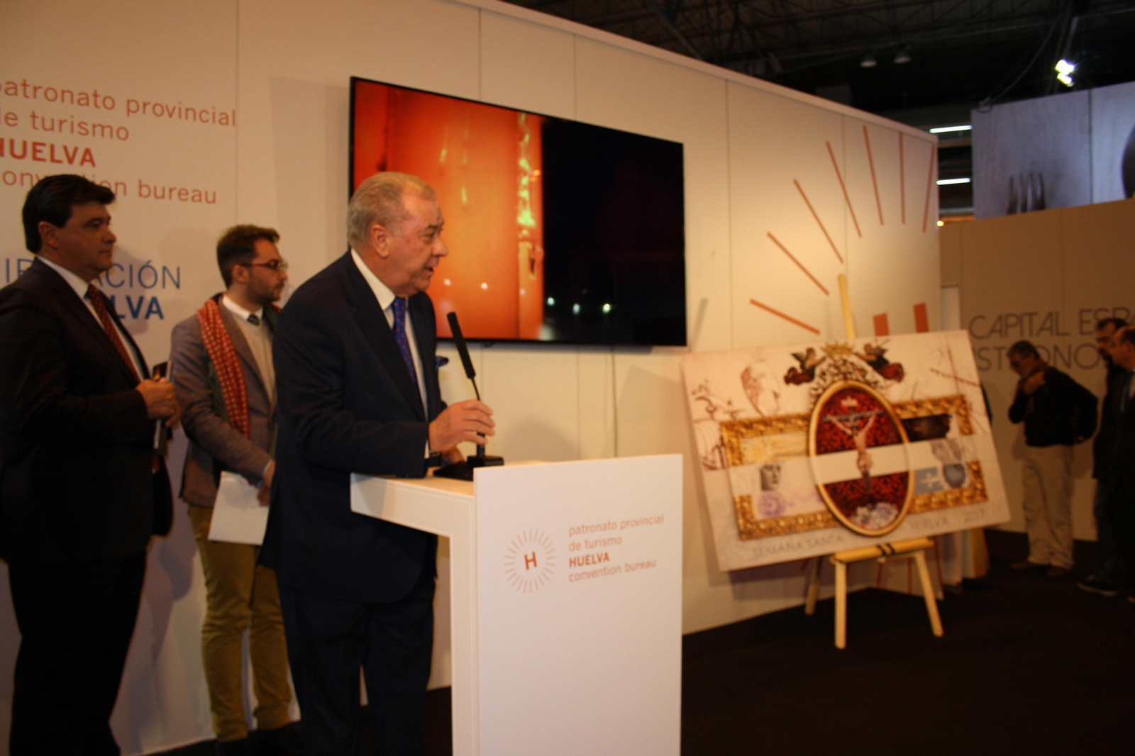 Huelva exhibe sus potencialidades como Capital Gastronómica en Fitur.
