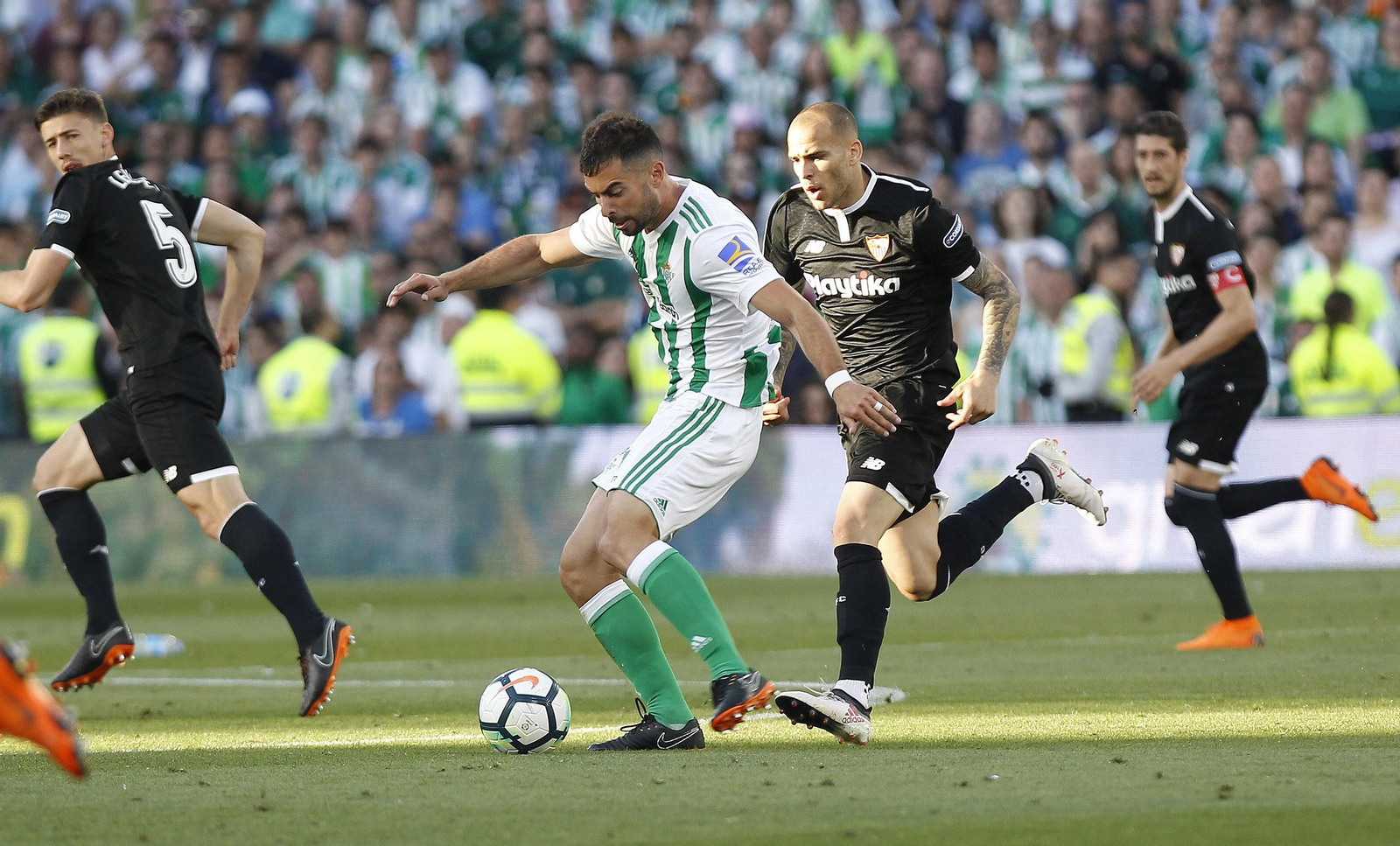 El Real Betis-Sevilla FC, en imágenes