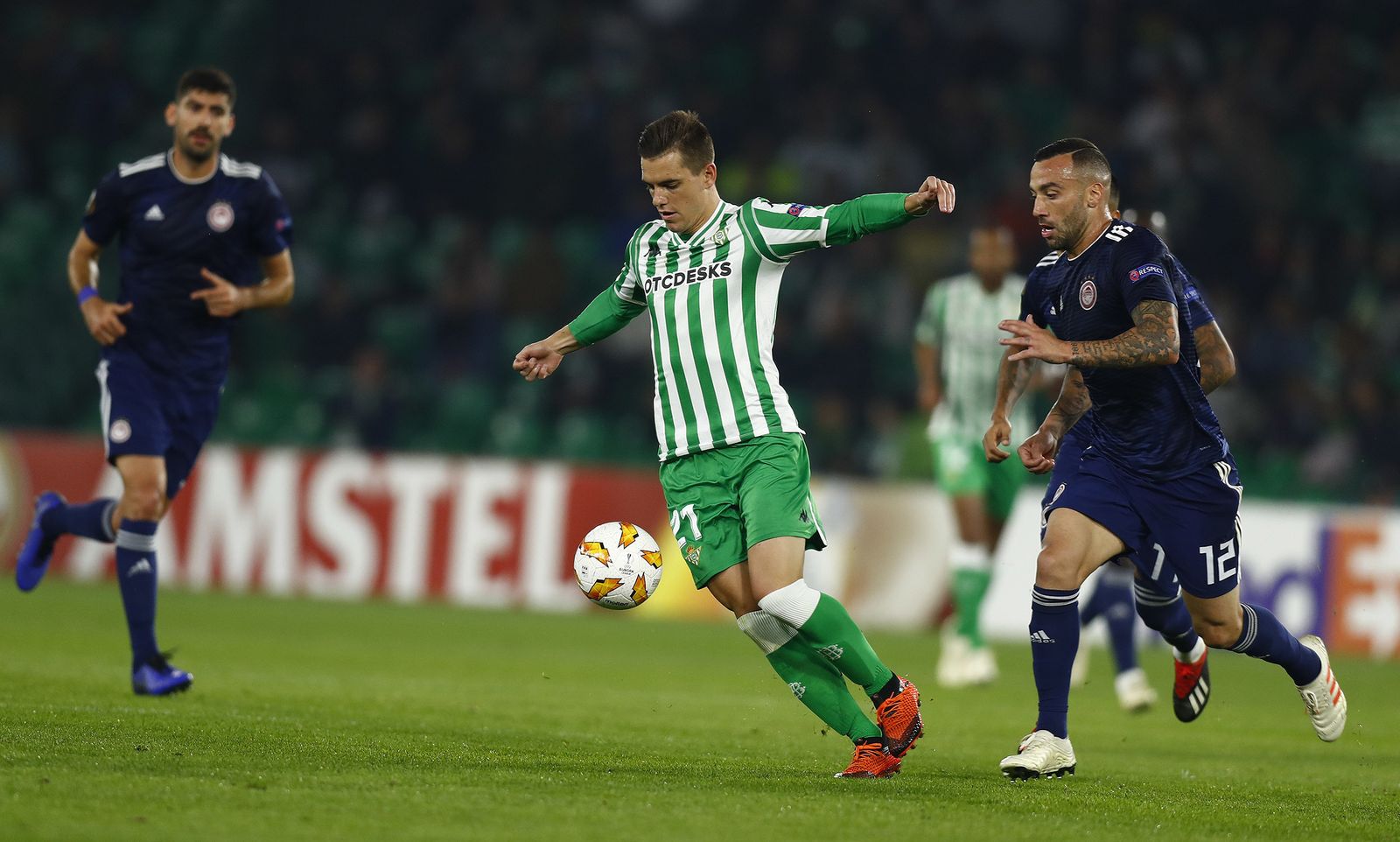 Las imágenes del Betis-Olympiacos