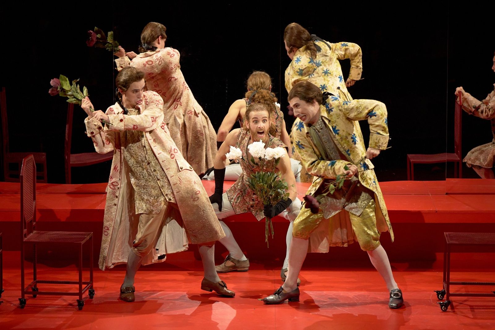 Una escena de  I Tre Gobbi, la ópera de salón del compositor sevillano Manuel García