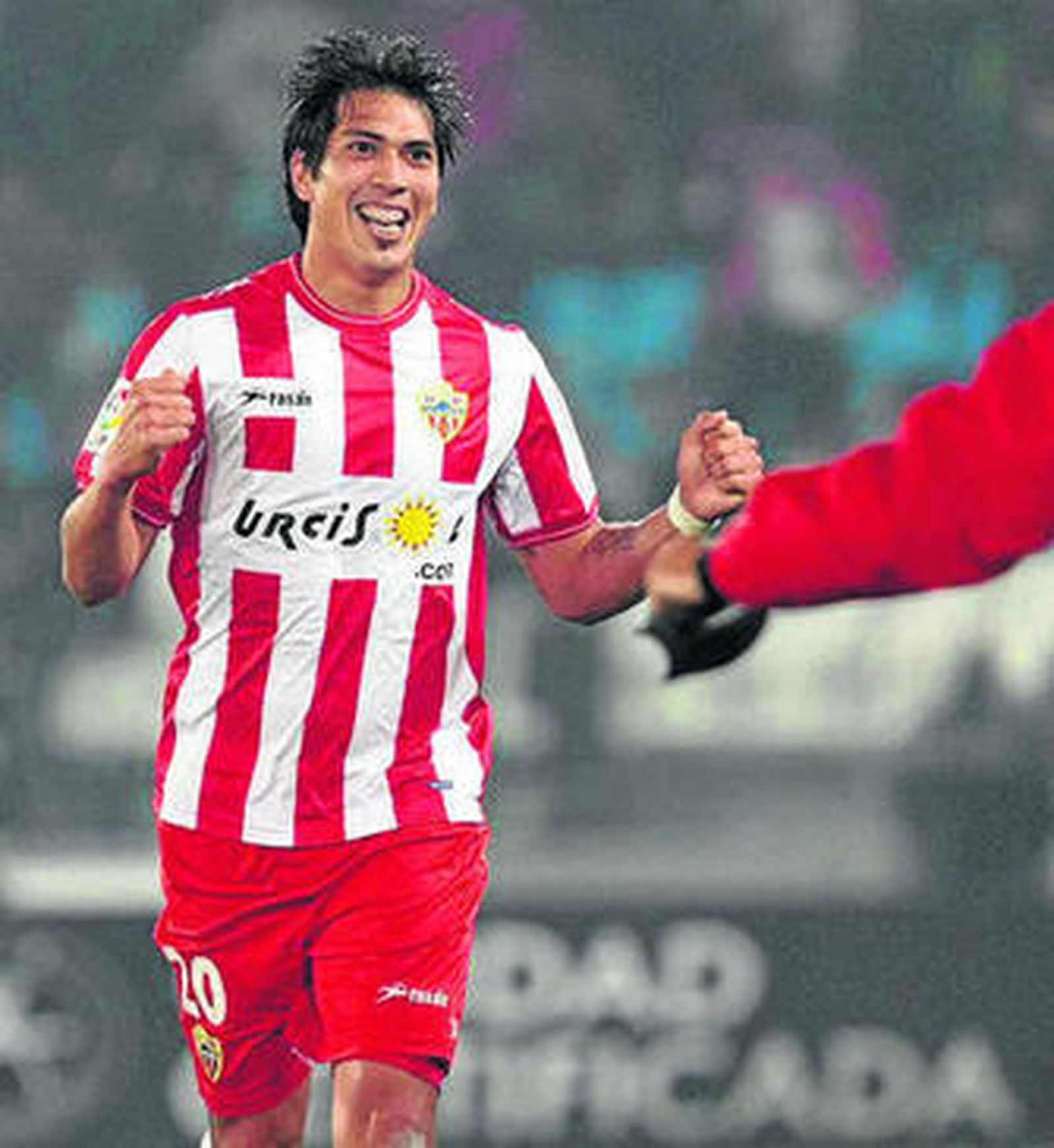 Ulloa firmó el tercer tanto del conjunto almeriense.