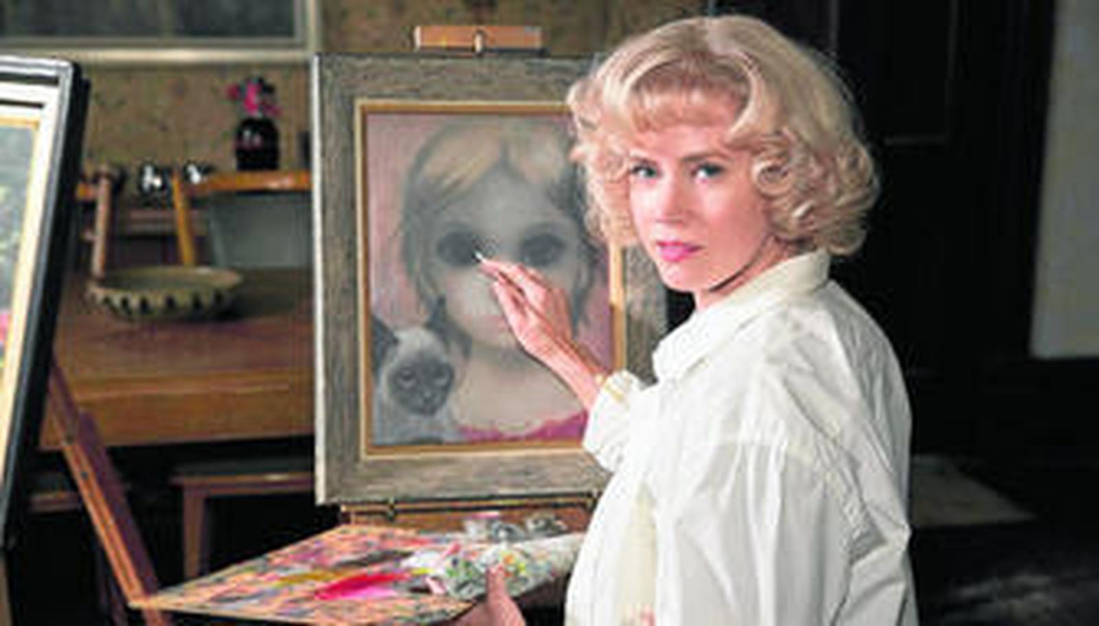 La actriz Amy Adams protagoniza la cinta 'Big Eyes', que llega a los cines en Navidad.